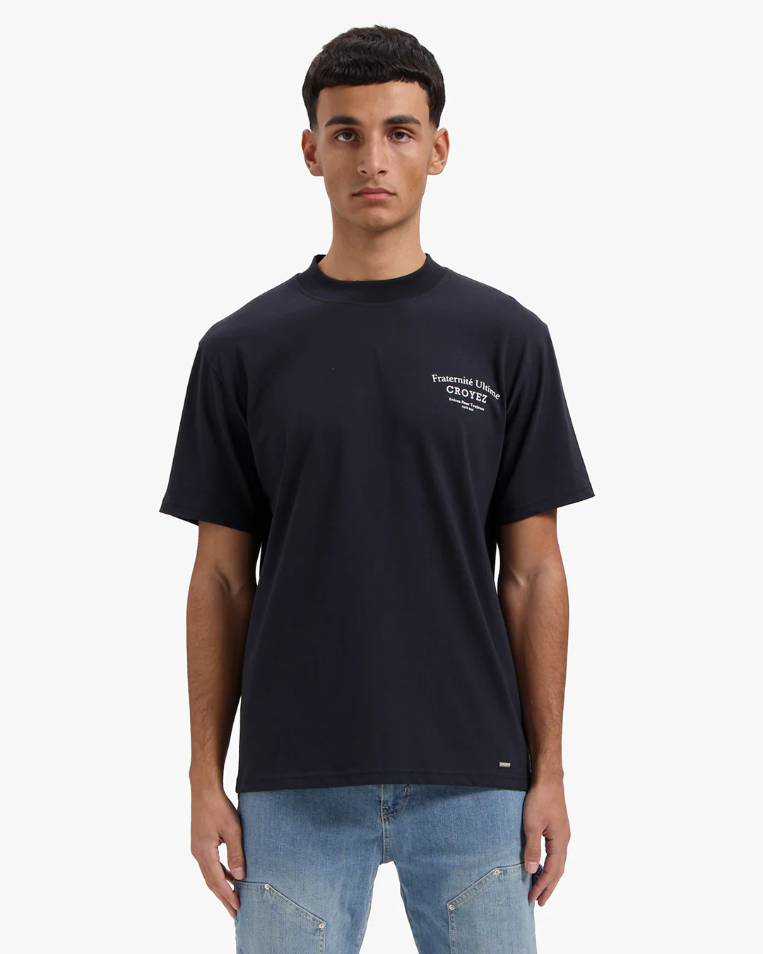 CROYEZ FRATERNITÉ T-SHIRT | NAVY - Image 3