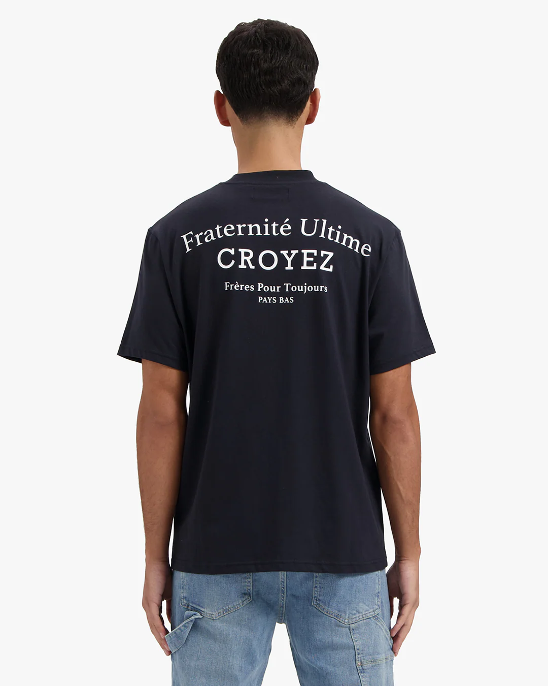 CROYEZ FRATERNITÉ T-SHIRT | NAVY - Image 4