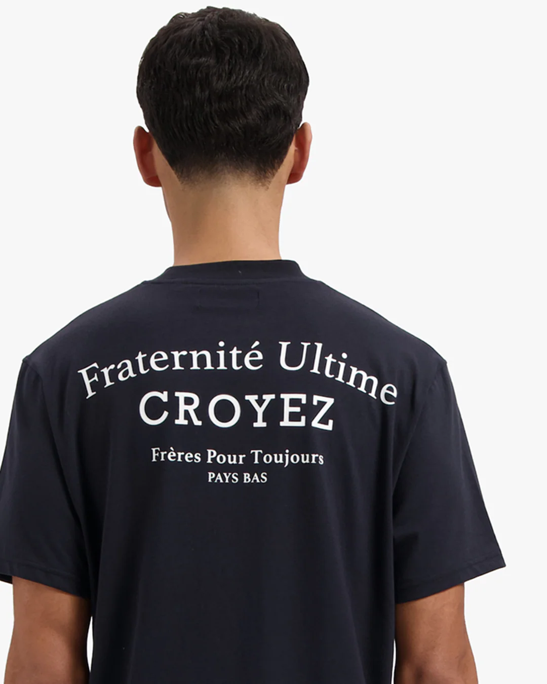 CROYEZ FRATERNITÉ T-SHIRT | NAVY - Image 6
