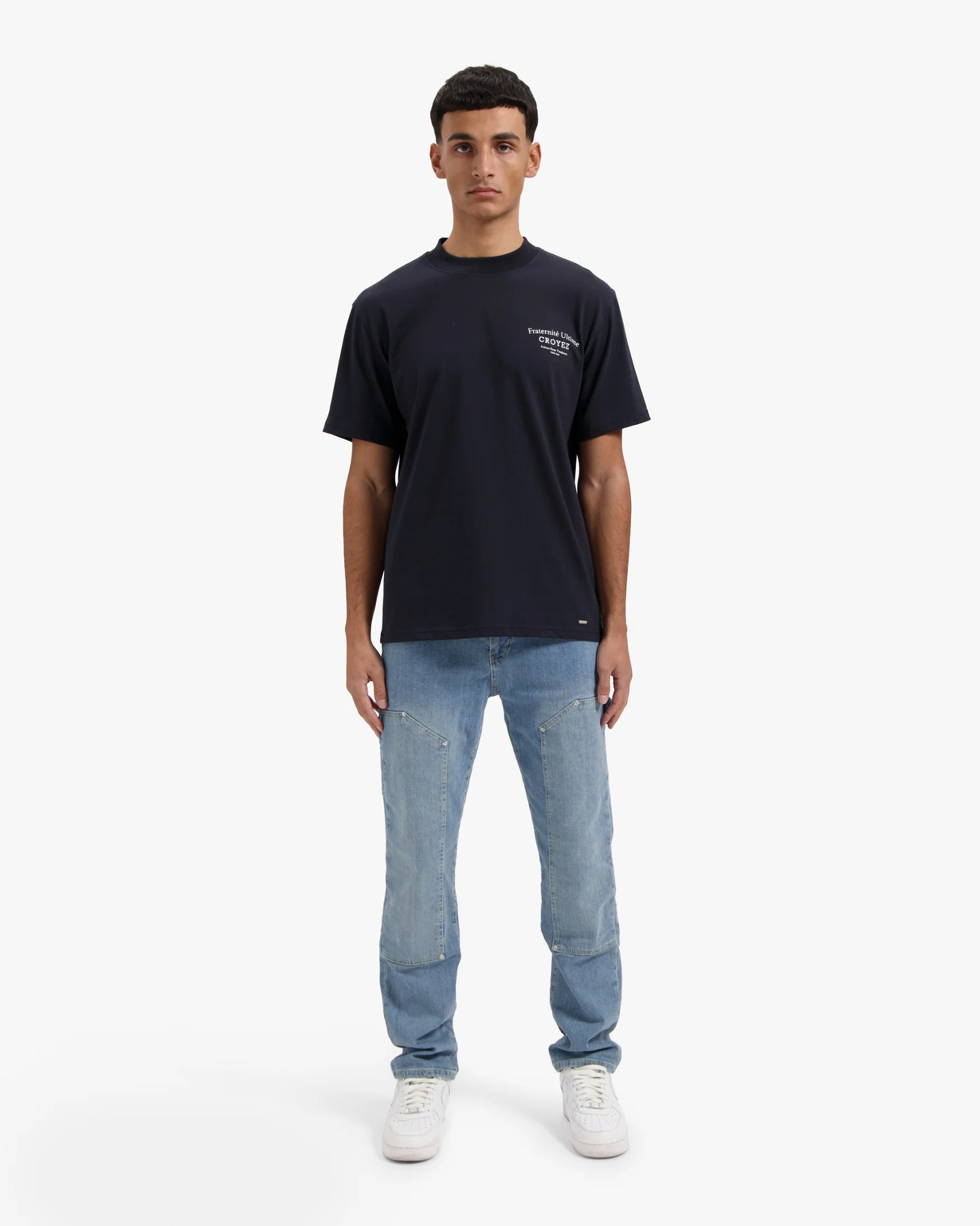 CROYEZ FRATERNITÉ T-SHIRT | NAVY - Image 7