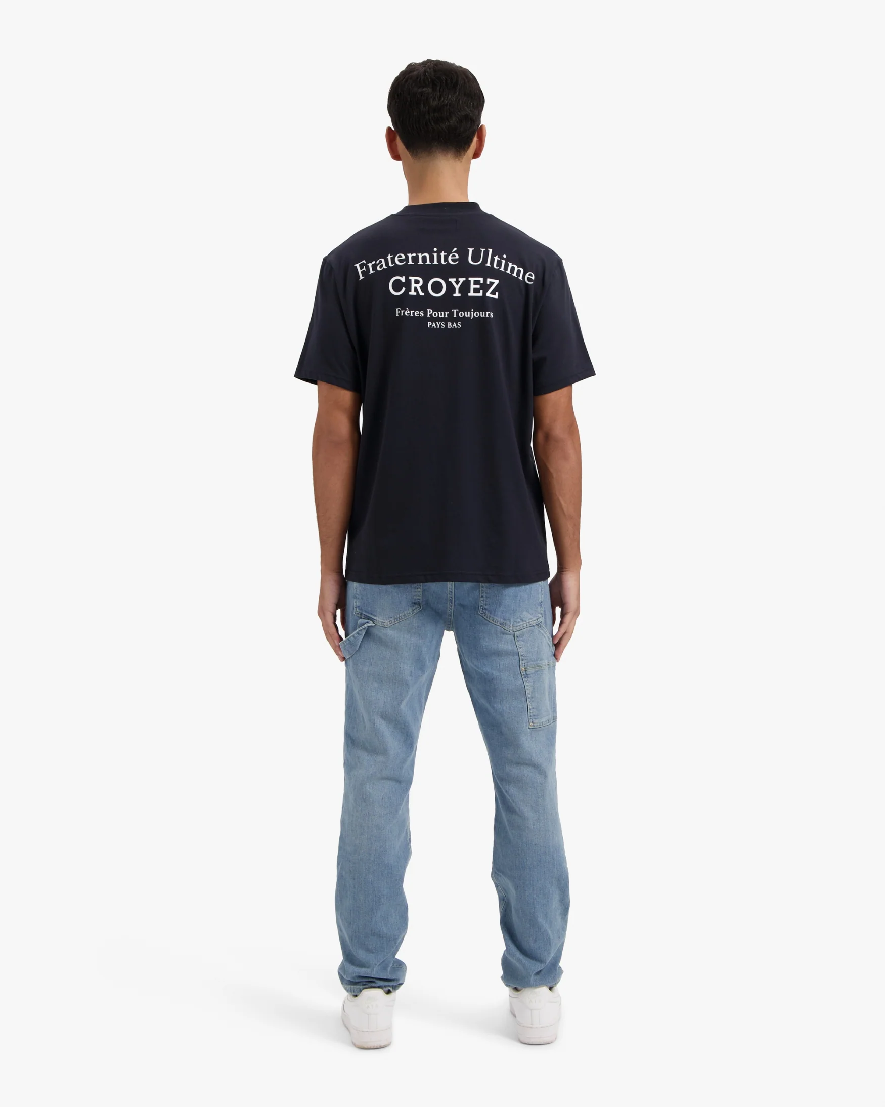 CROYEZ FRATERNITÉ T-SHIRT | NAVY - Image 8
