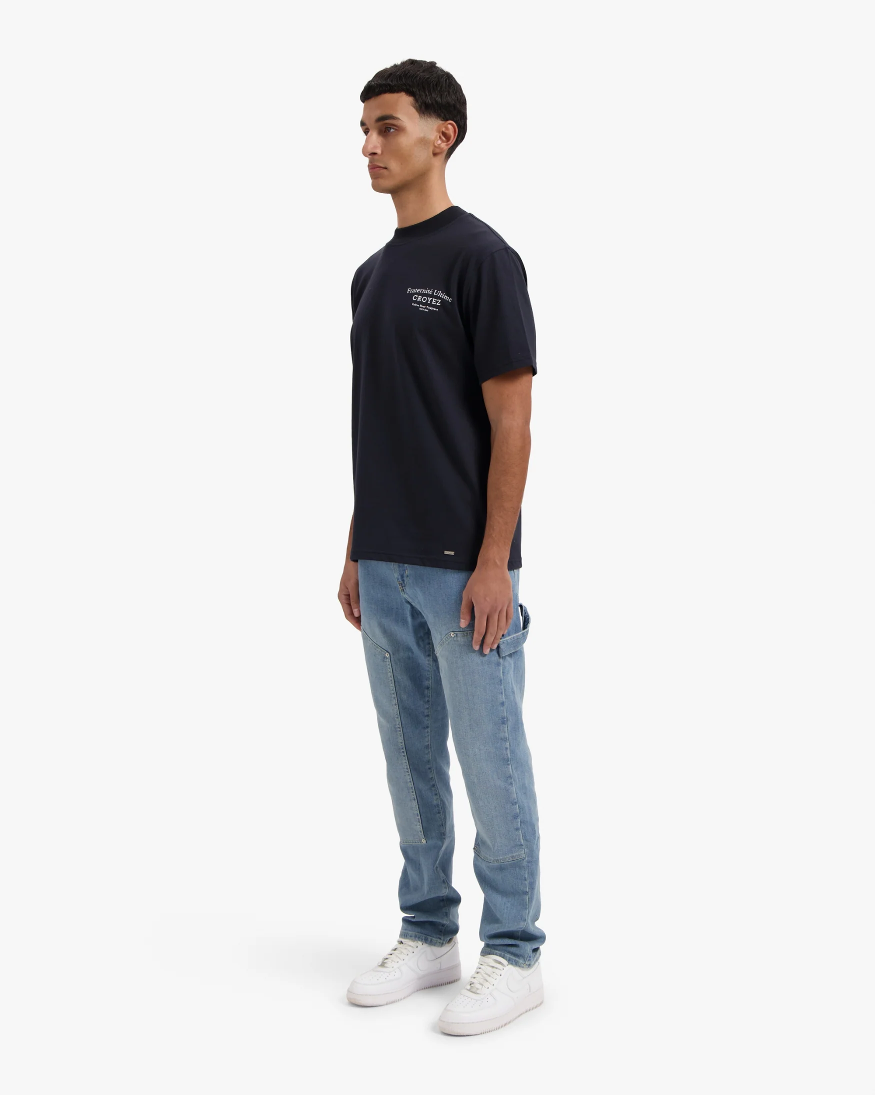 CROYEZ FRATERNITÉ T-SHIRT | NAVY - Image 9