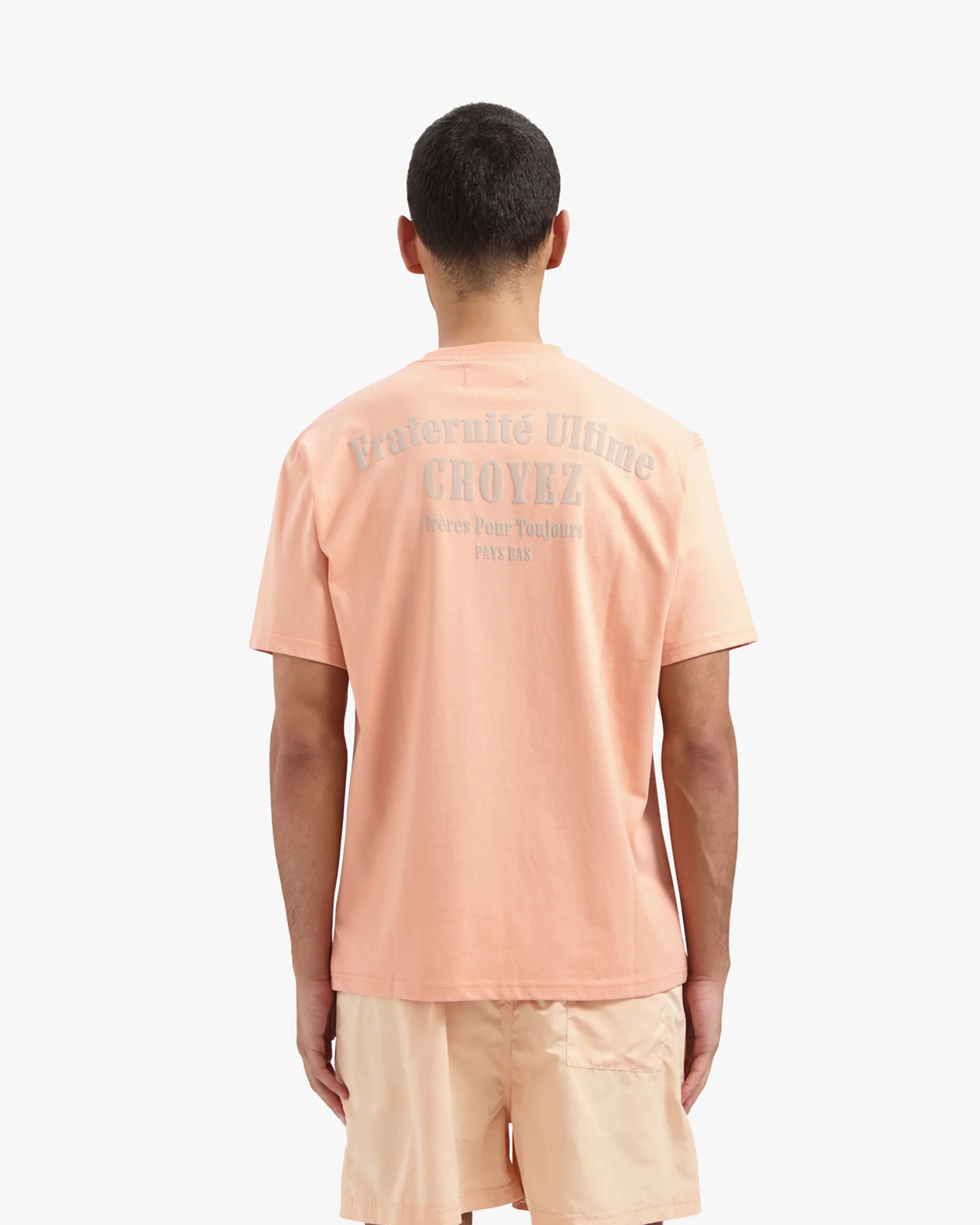 CROYEZ FRATERNITÉ T-SHIRT | PEACH - Image 4