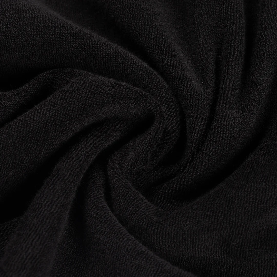 CROYEZ FRATERNITÉ TOWELLING SHORTS | BLACK - Image 8