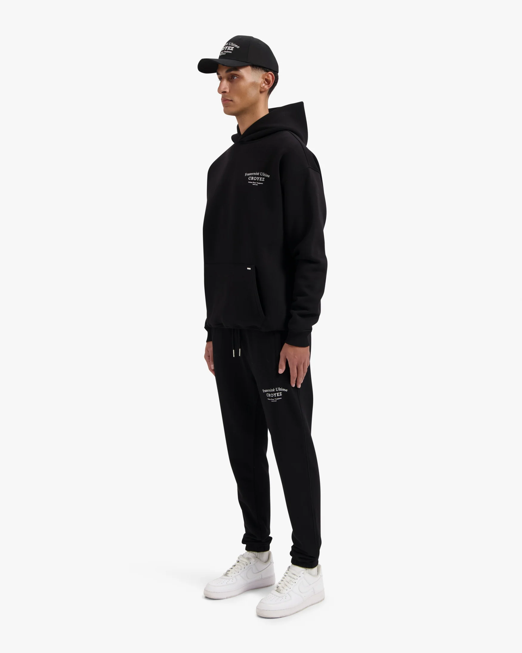 CROYEZ FRATERNITÉ TRACKSUIT | BLACK - Image 17