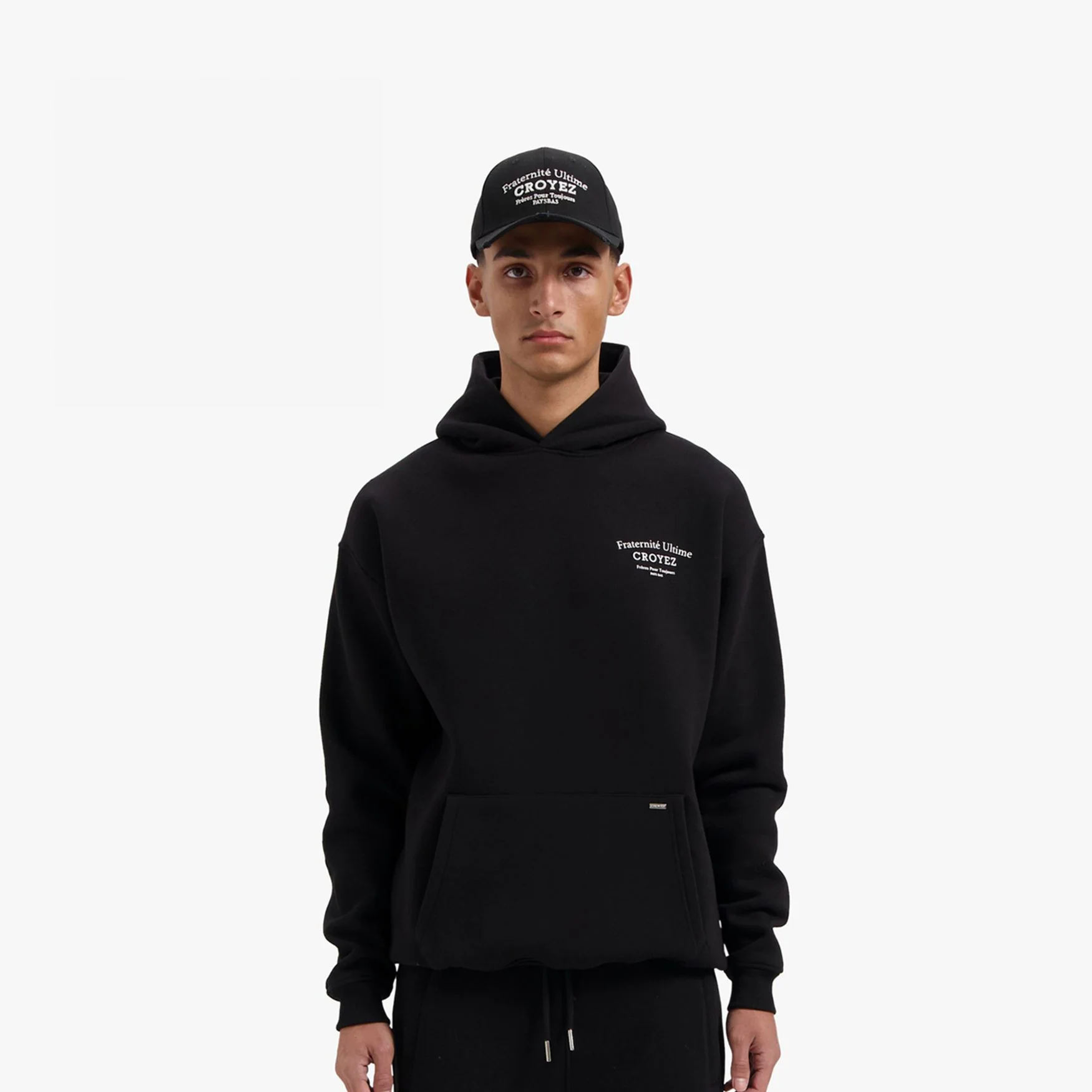 CROYEZ FRATERNITÉ TRACKSUIT | BLACK - Image 3