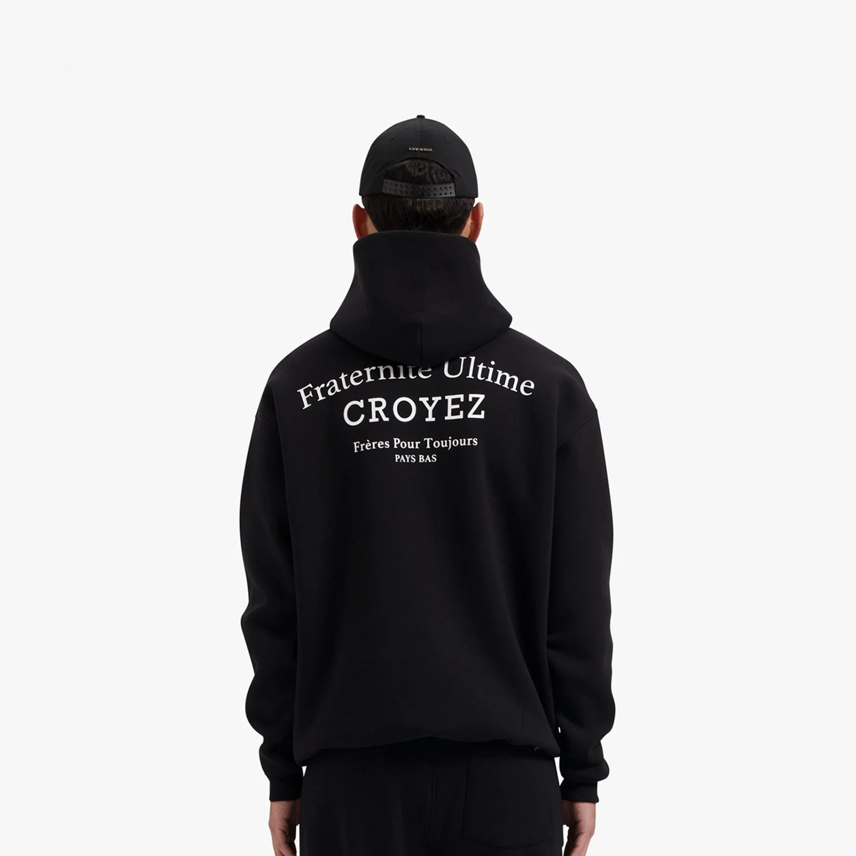 CROYEZ FRATERNITÉ TRACKSUIT | BLACK - Image 4