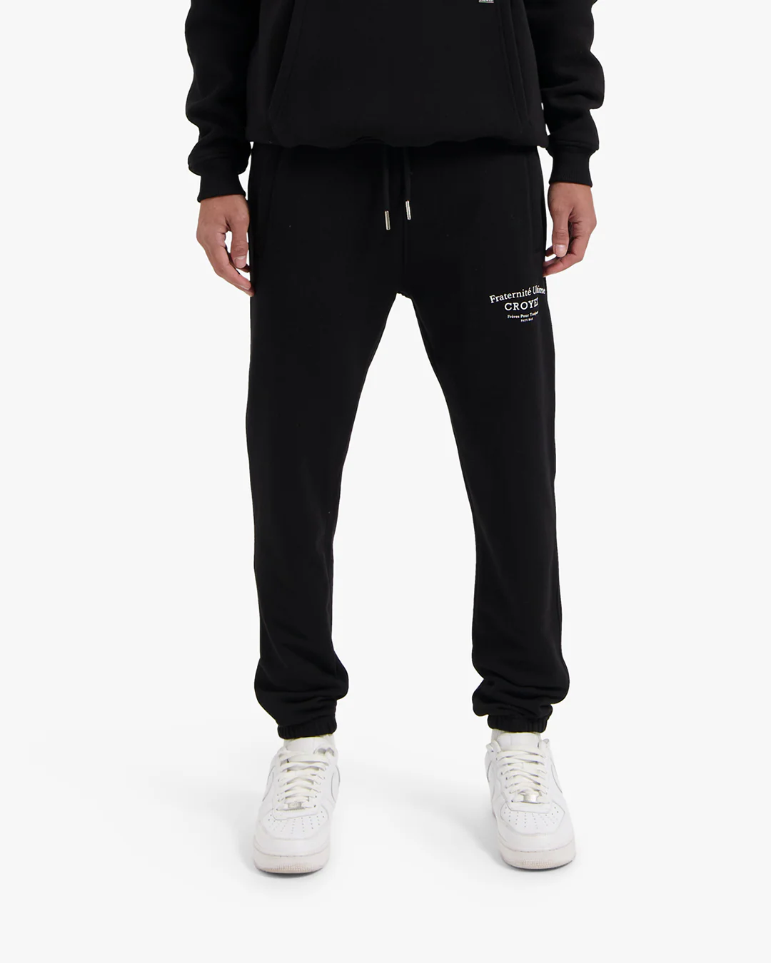 CROYEZ FRATERNITÉ TRACKSUIT | BLACK - Image 5