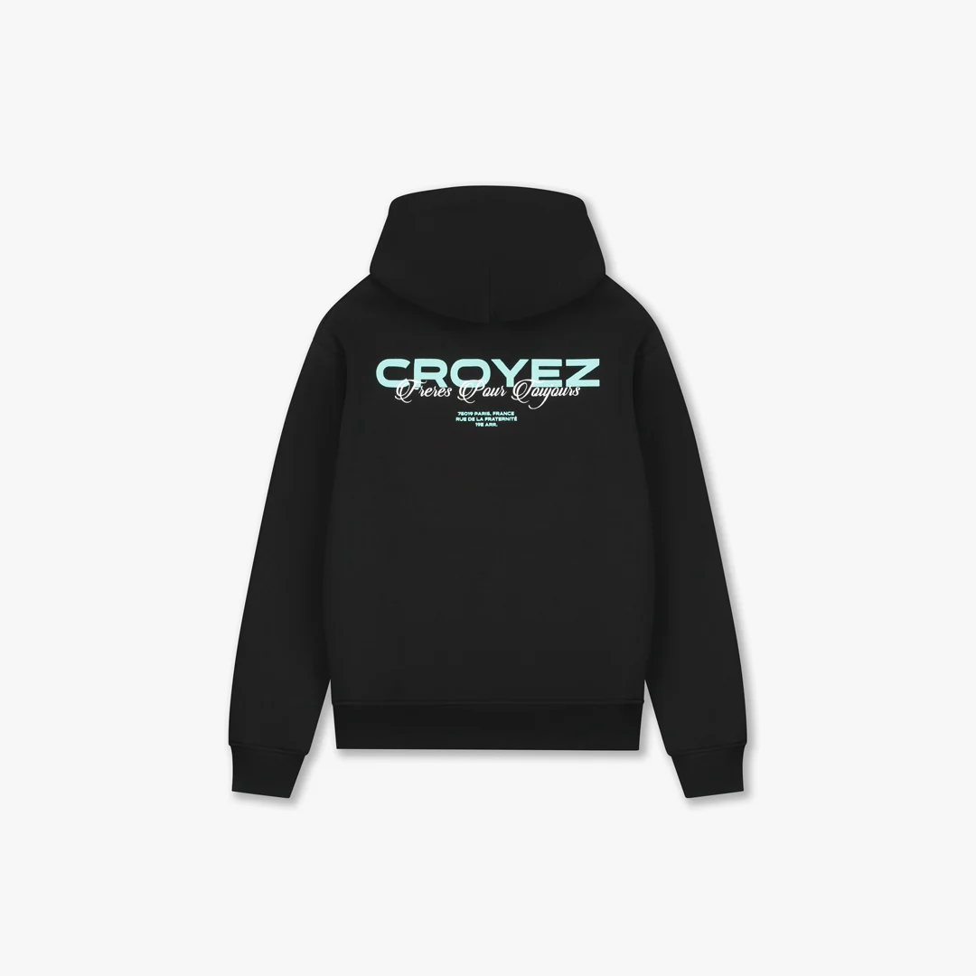 Croyez Frères Hoodie | Black - Image 2