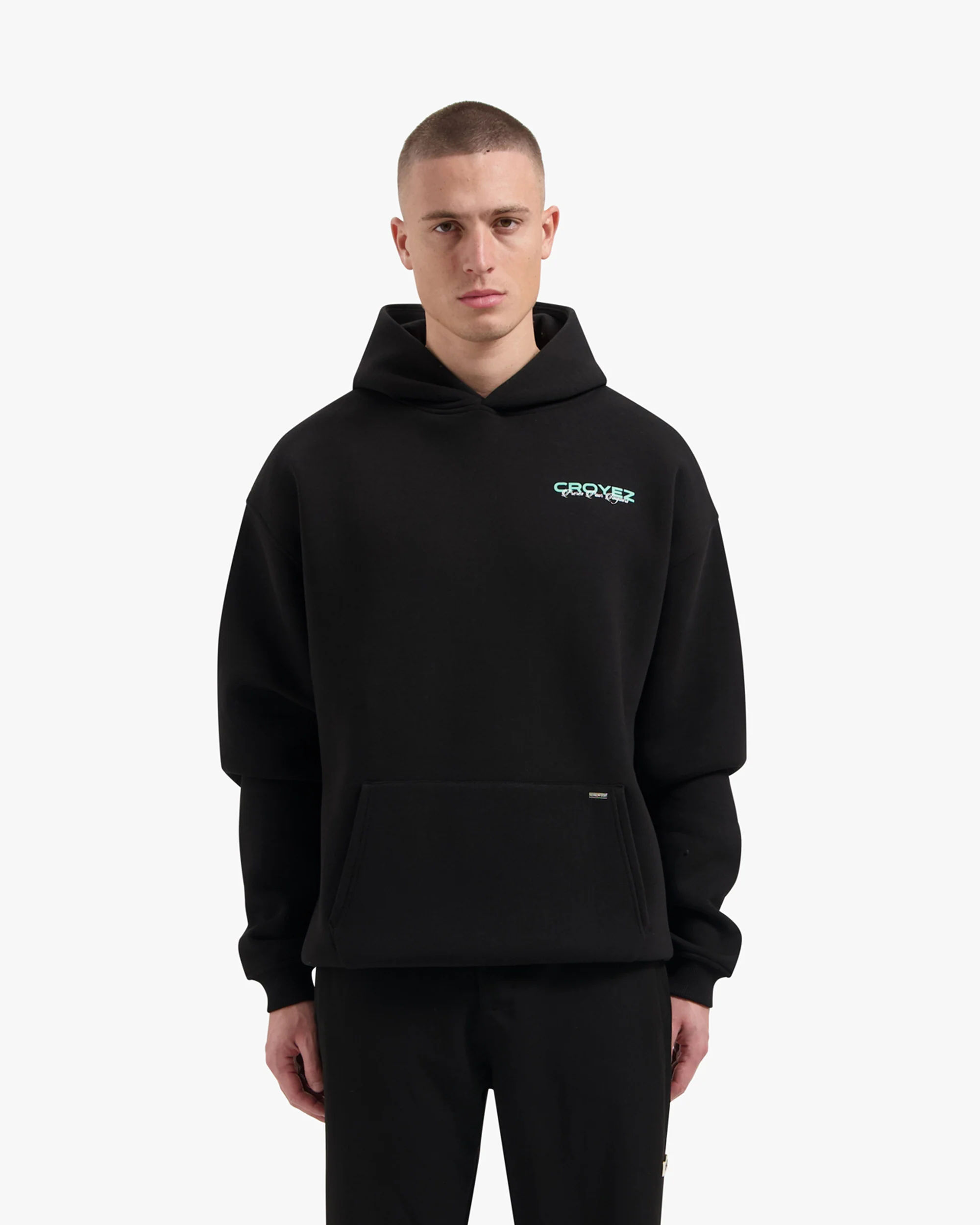 Croyez Frères Hoodie | Black - Image 3