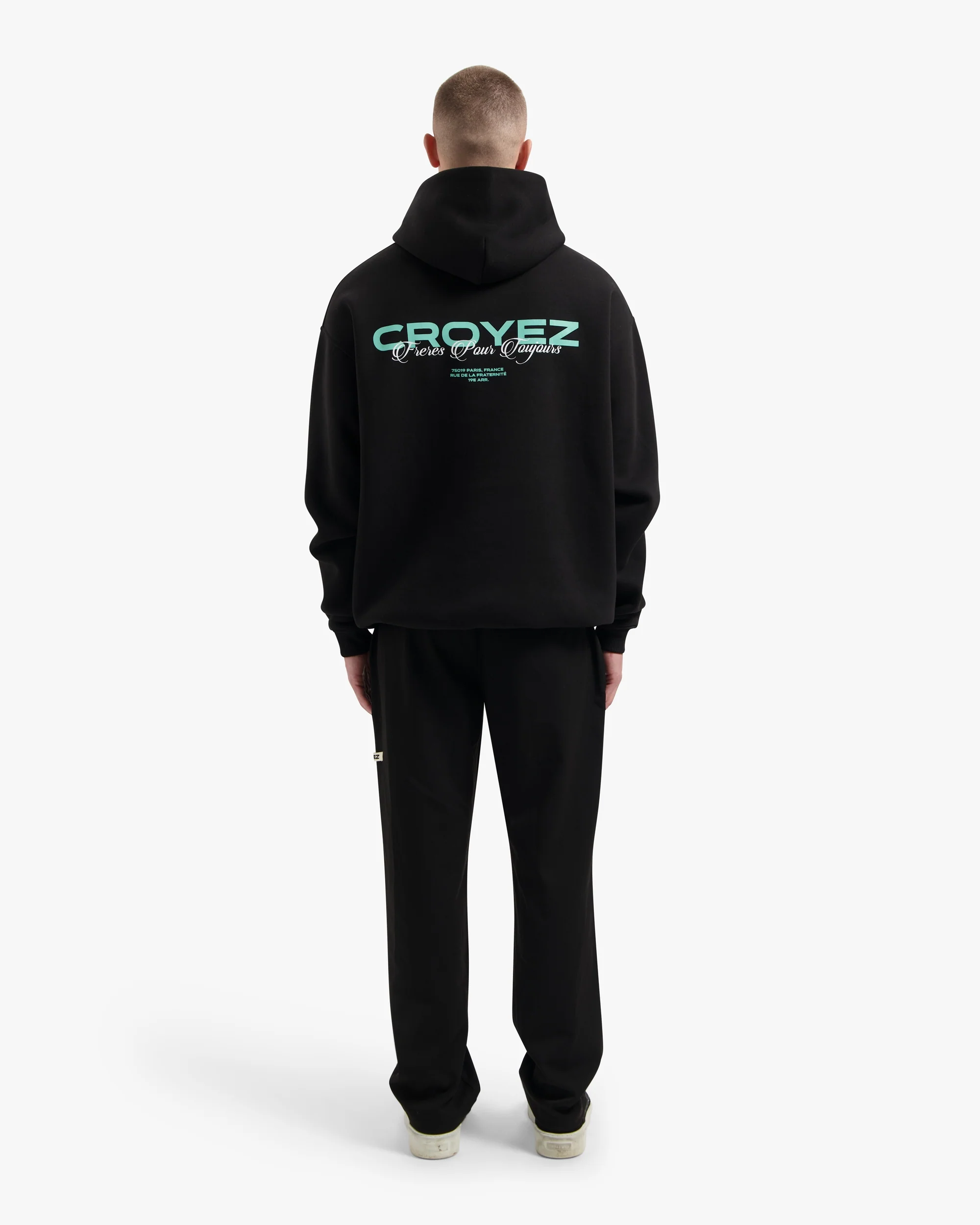 Croyez Frères Hoodie | Black - Image 6
