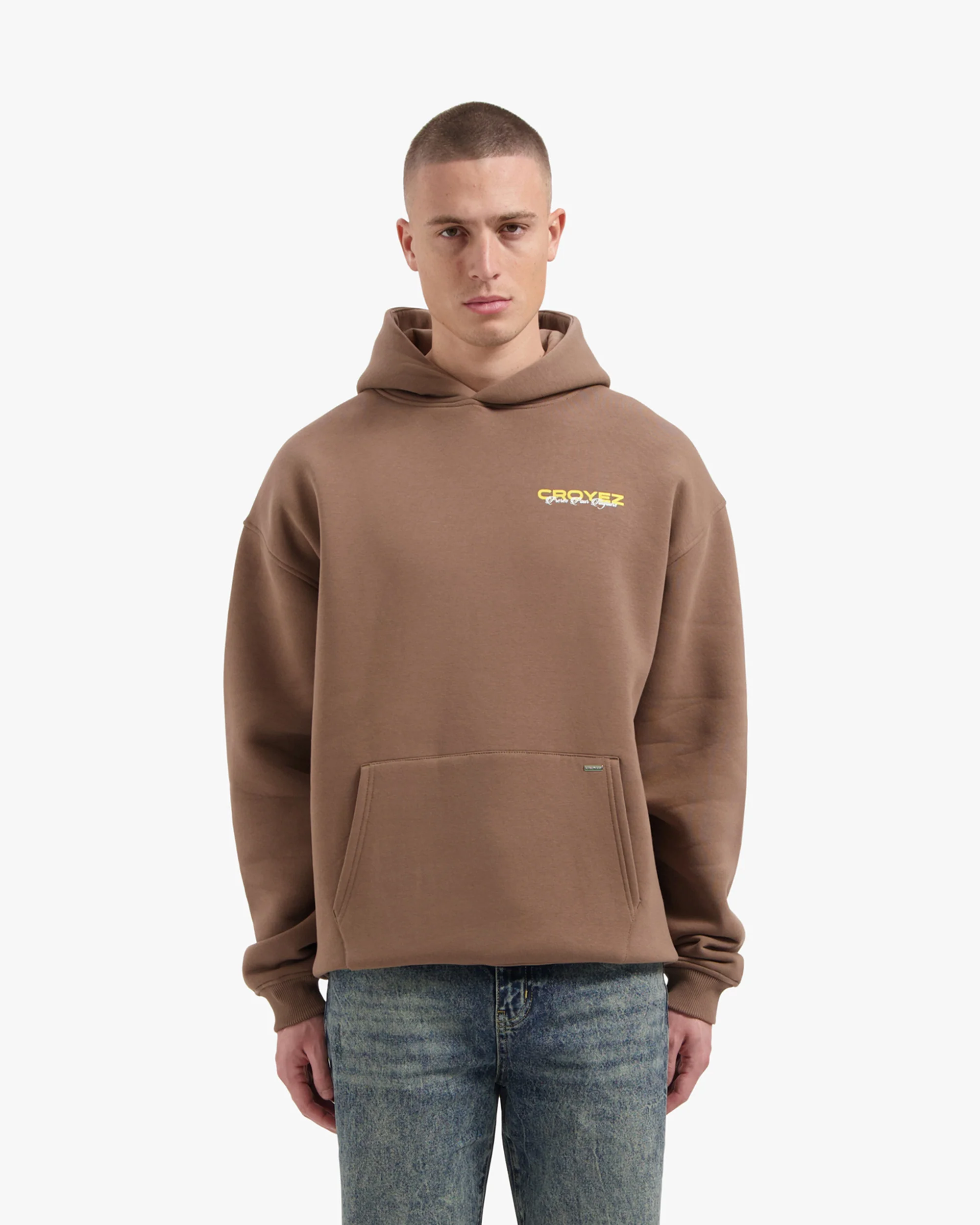 Croyez Frères Hoodie | Brown - Image 3