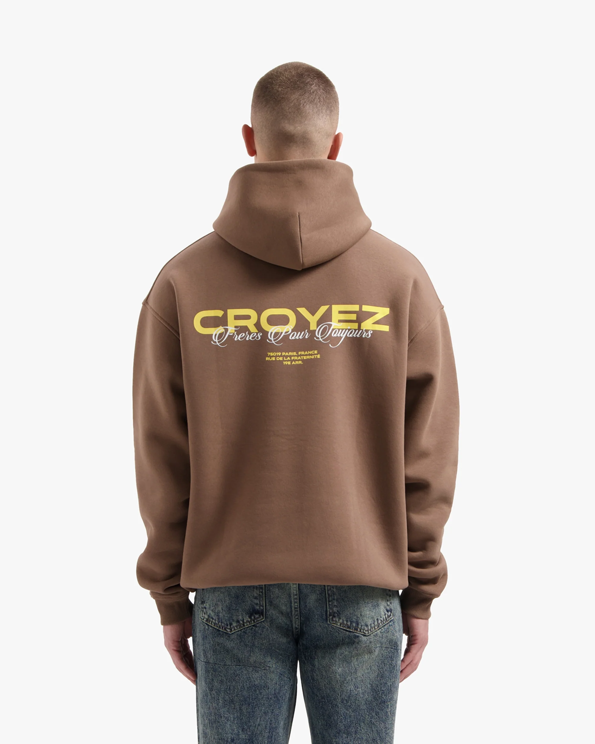 Croyez Frères Hoodie | Brown - Image 4