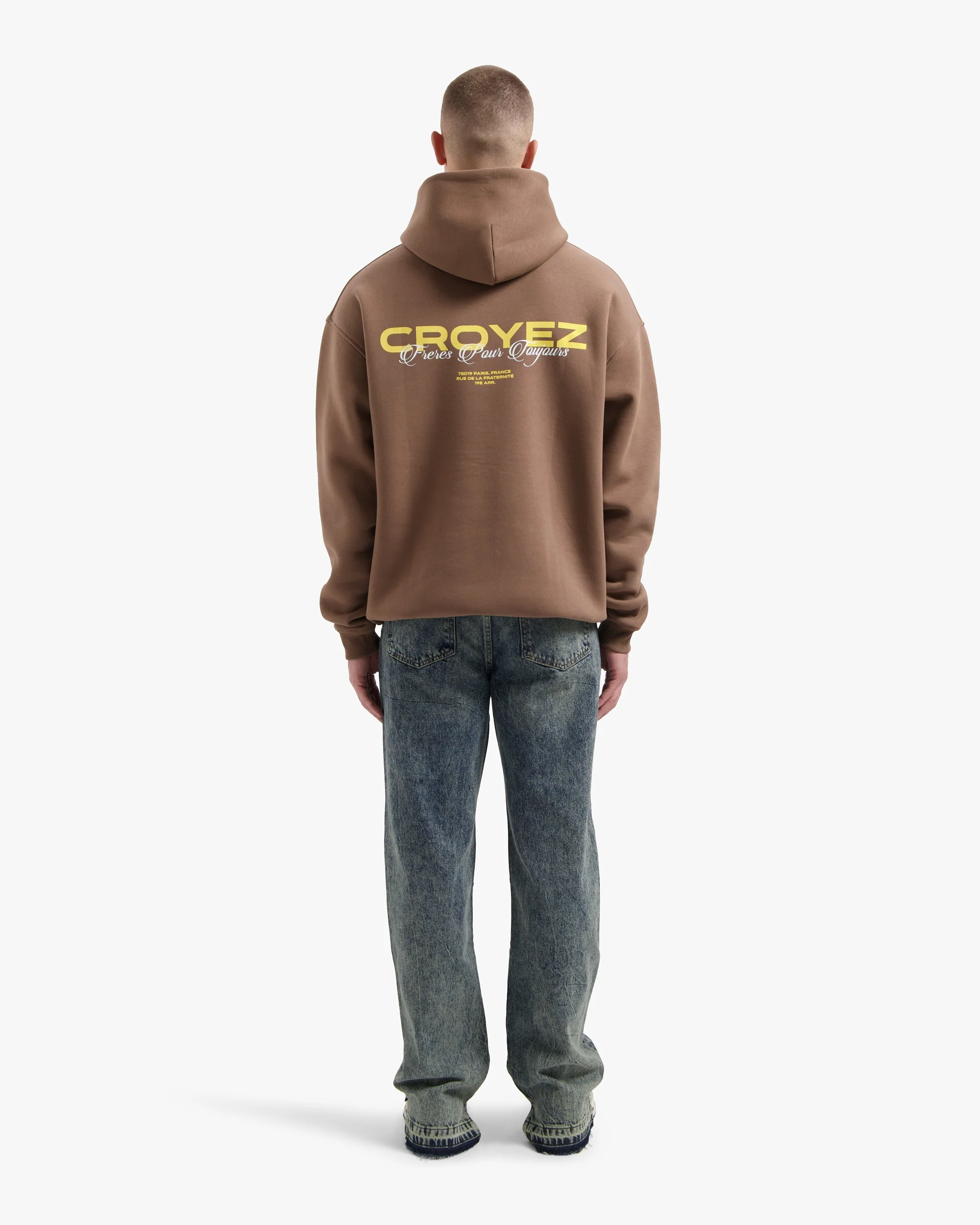 Croyez Frères Hoodie | Brown - Image 6
