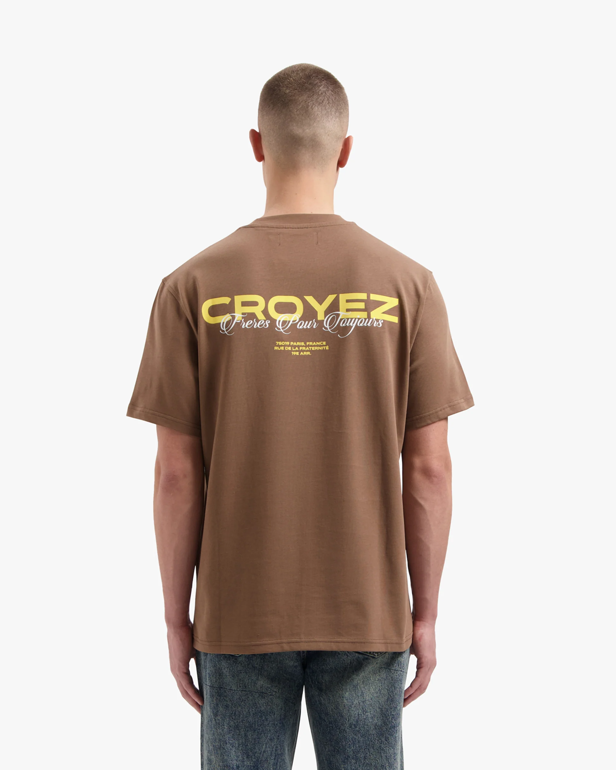 Croyez Frères T-Shirt | Brown - Image 4