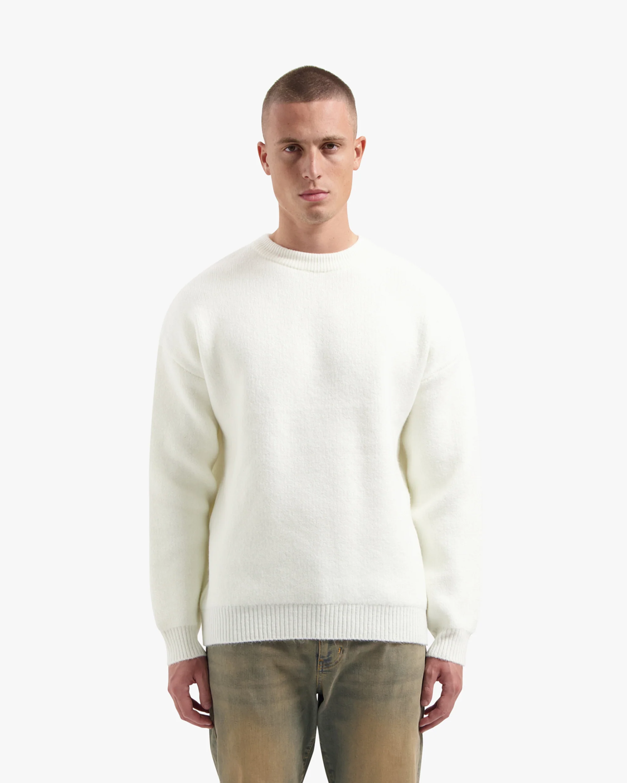 CROYEZ GALLERY KNIT SWEATER | OFF-WHITE - Image 3
