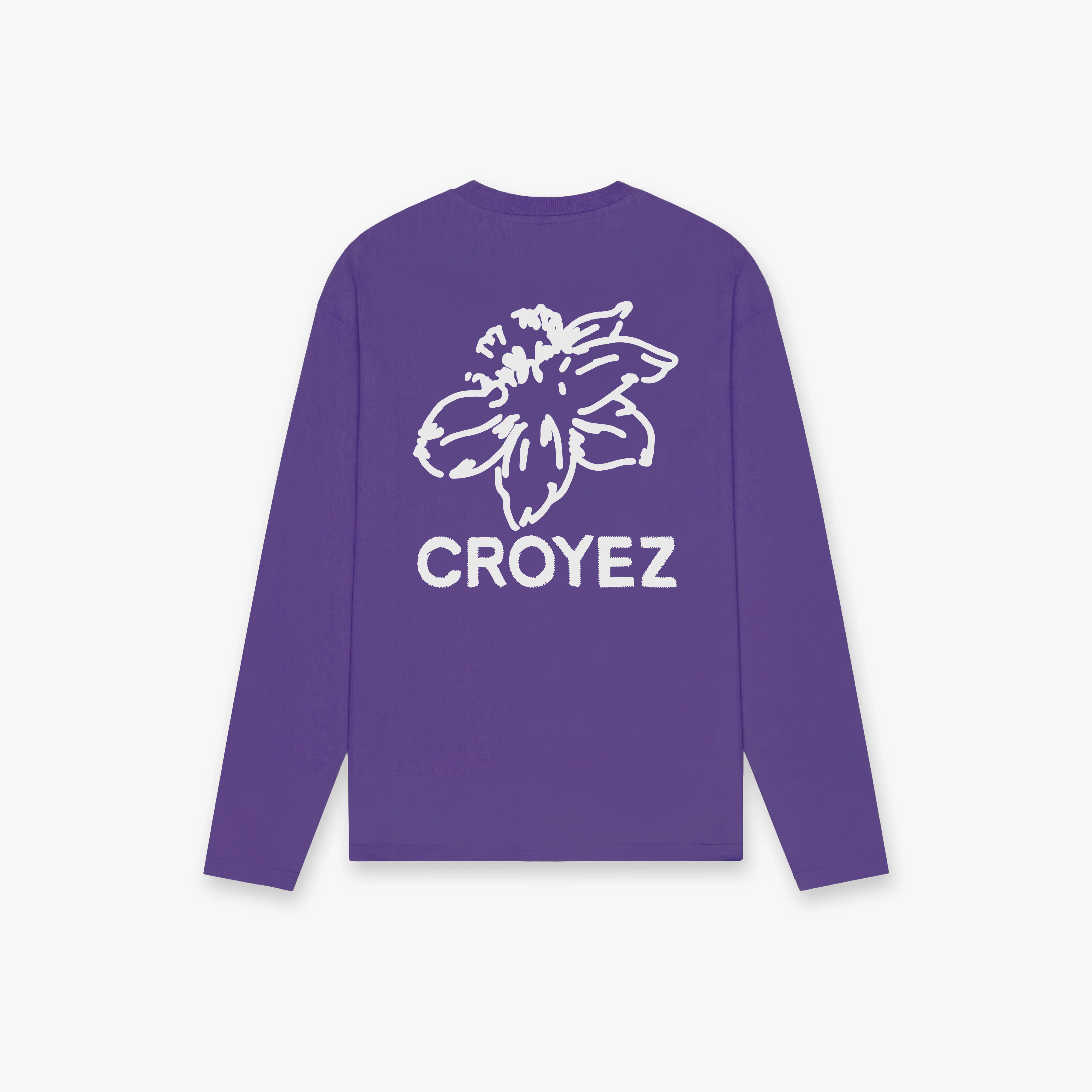 Croyez Gardener Longsleeve | Dark Purple - Image 2