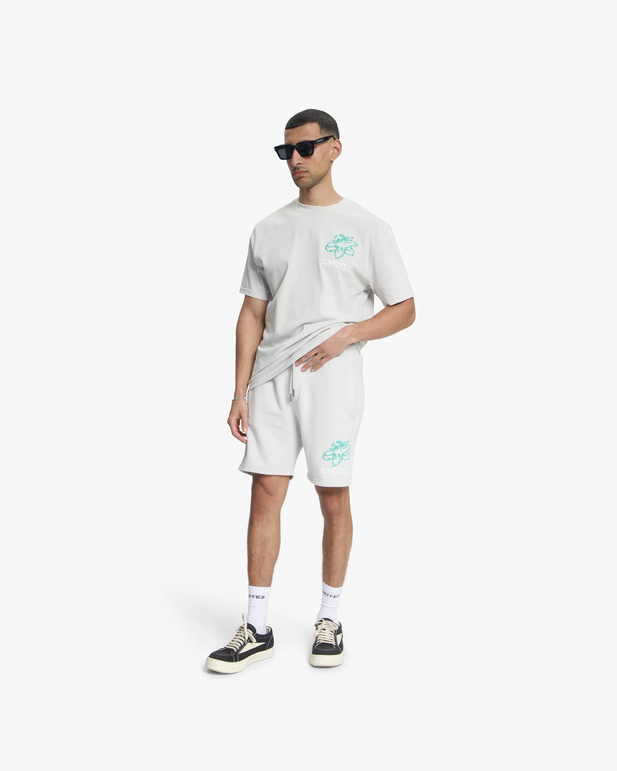 Croyez Gardener Shorts | Light Grey - Image 5