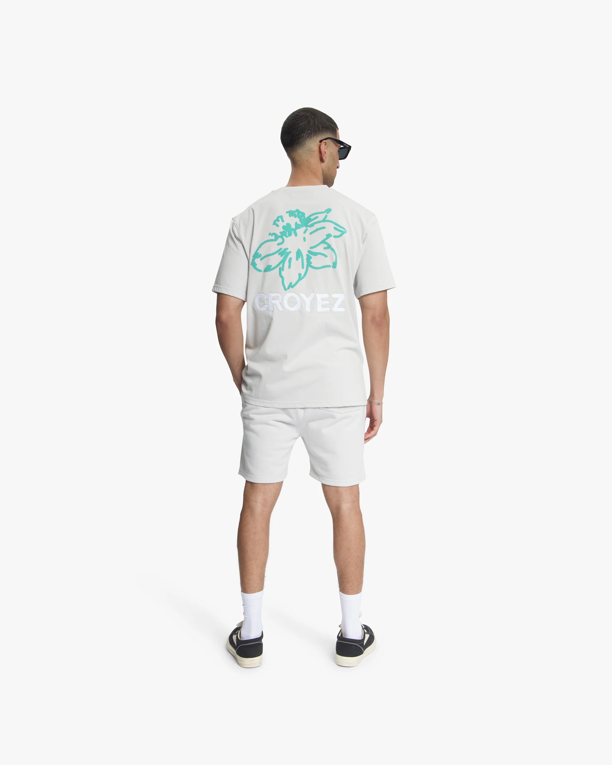 Croyez Gardener Shorts | Light Grey - Image 6