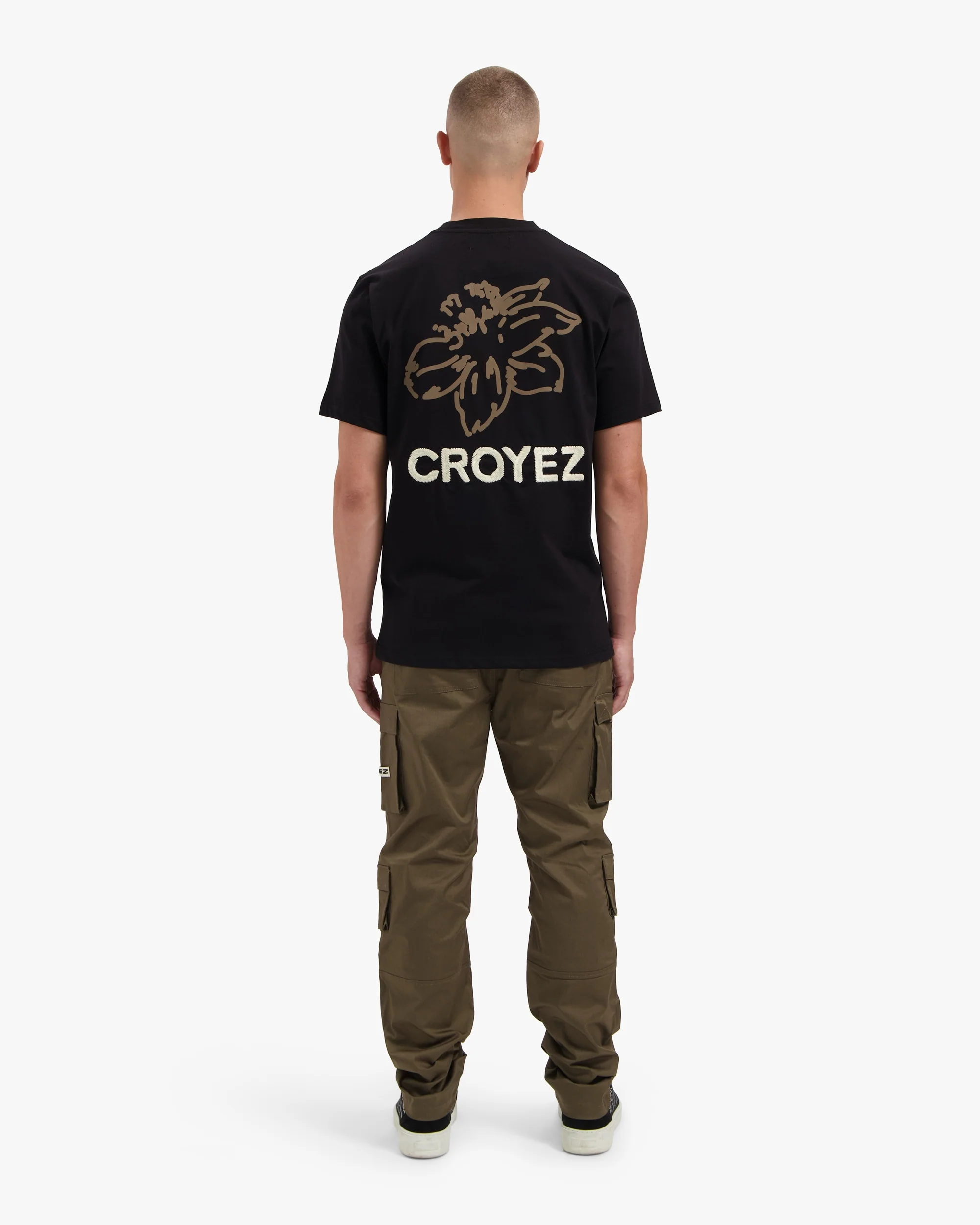 CROYEZ GARDENER T-SHIRT | BLACK - Image 6