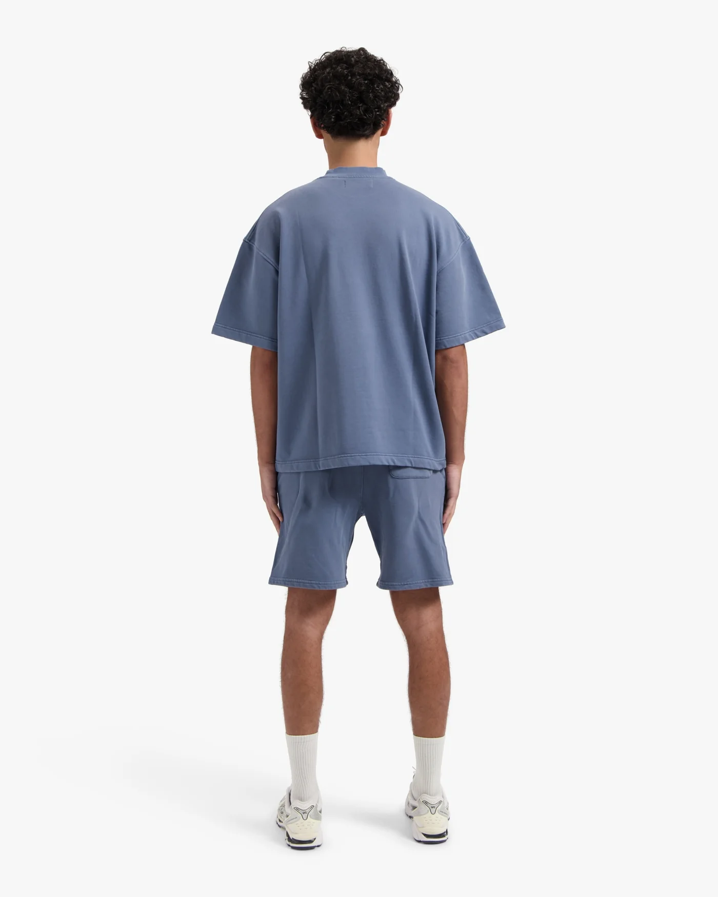 CROYEZ GARMENT DYE FRATERNITÉ T-SHIRT | BLUE - Image 5