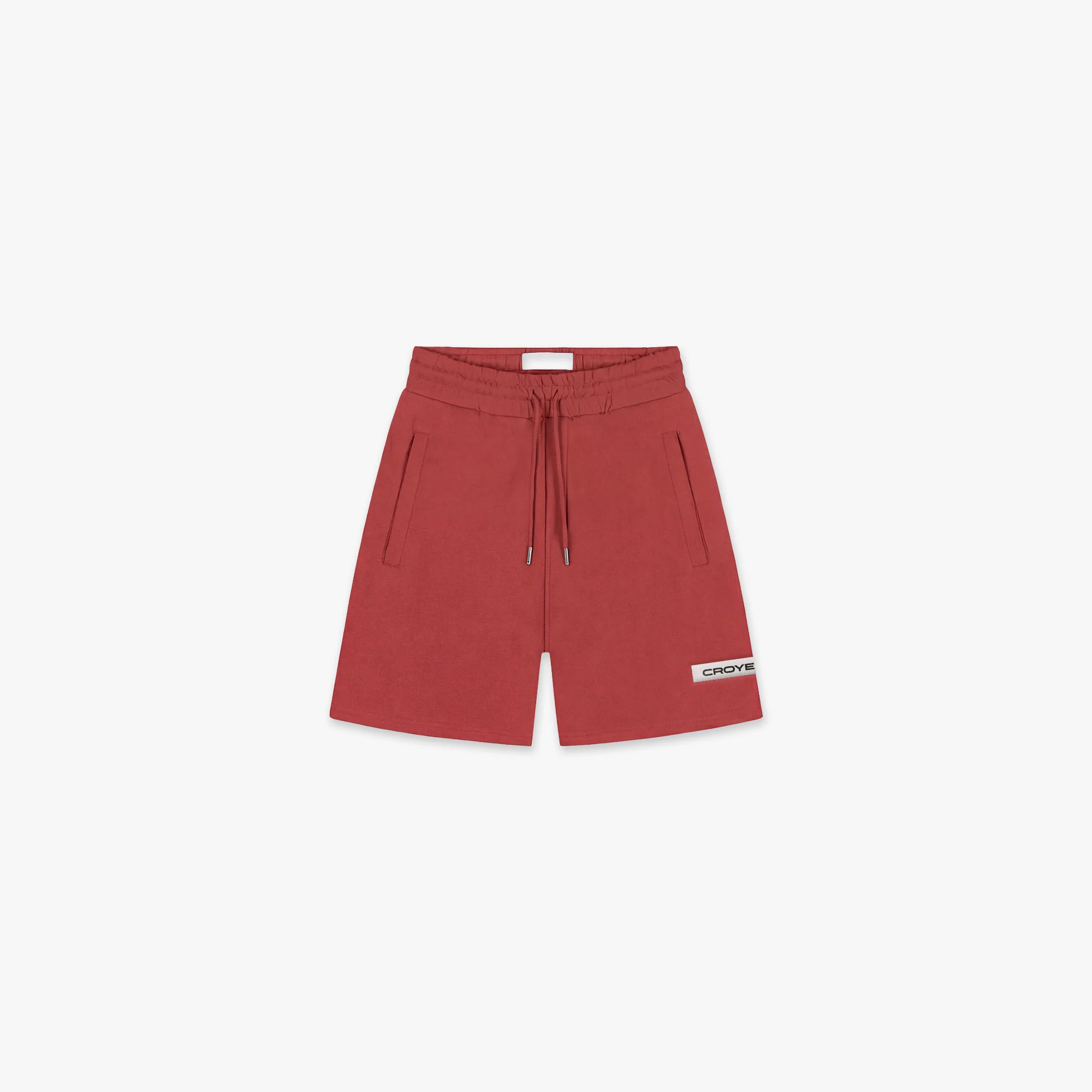 Croyez Garment Dye Shorts | Red