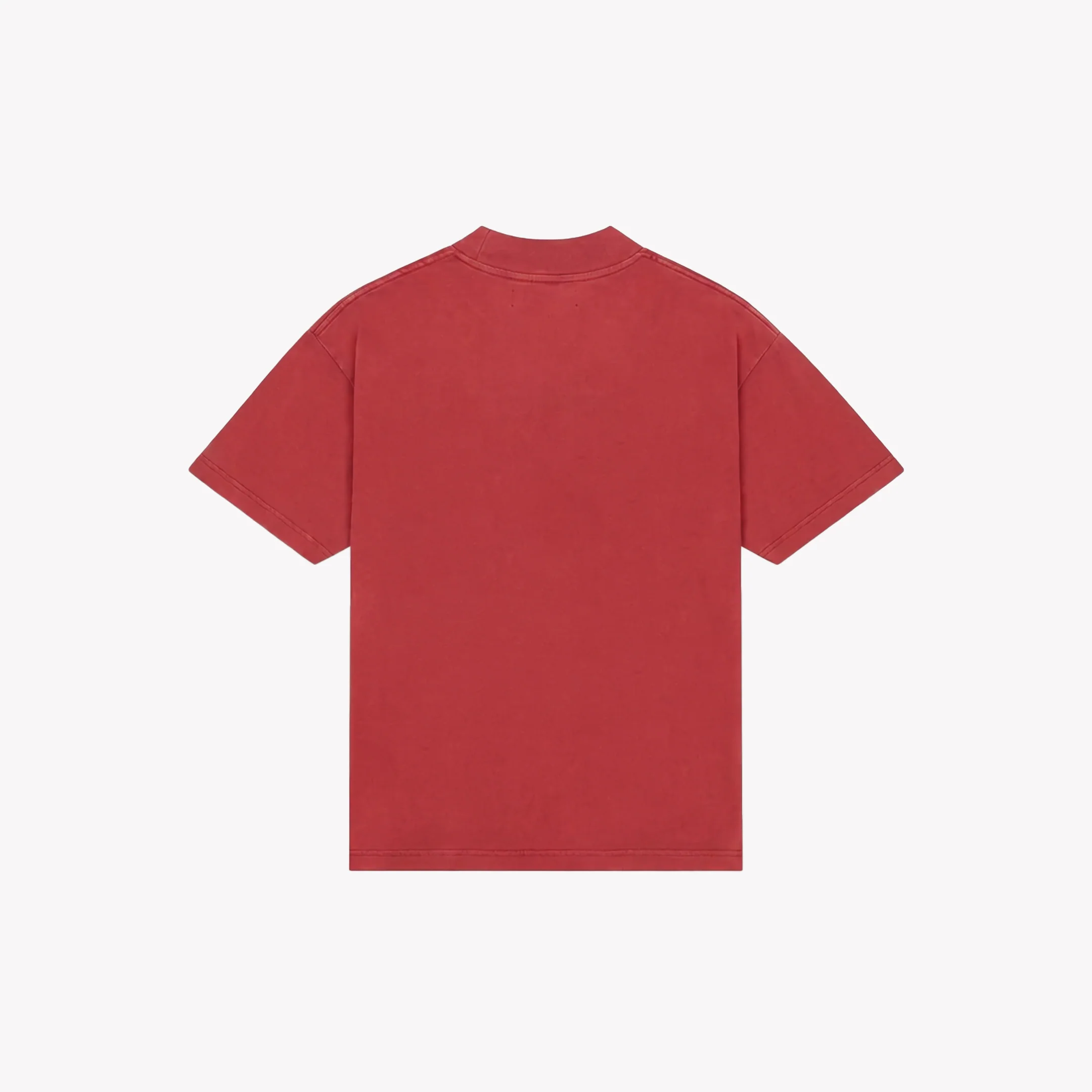 Croyez Garment Dye T-Shirt | Red - Image 2