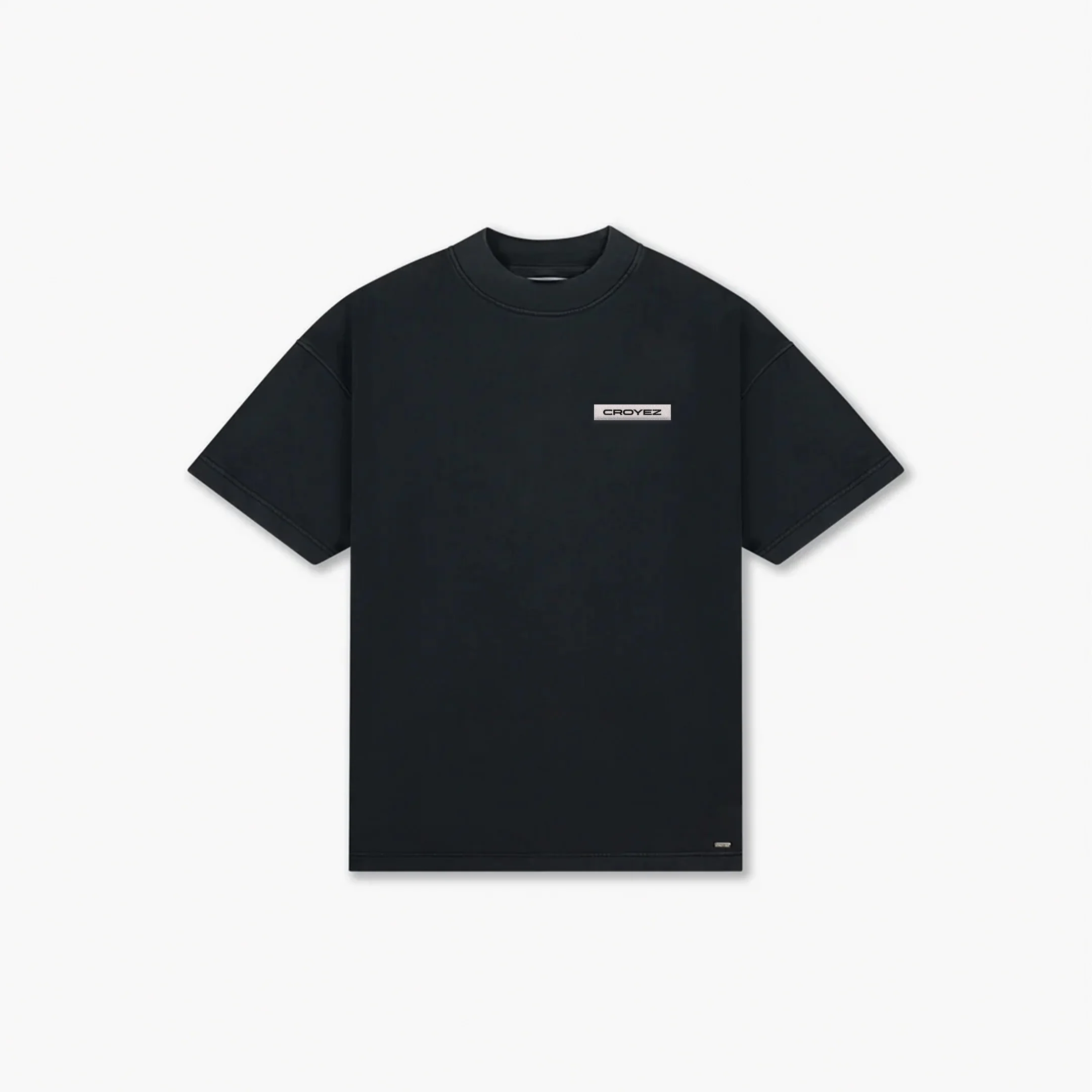 Croyez Garment Dye T-Shirt | Vintage Black