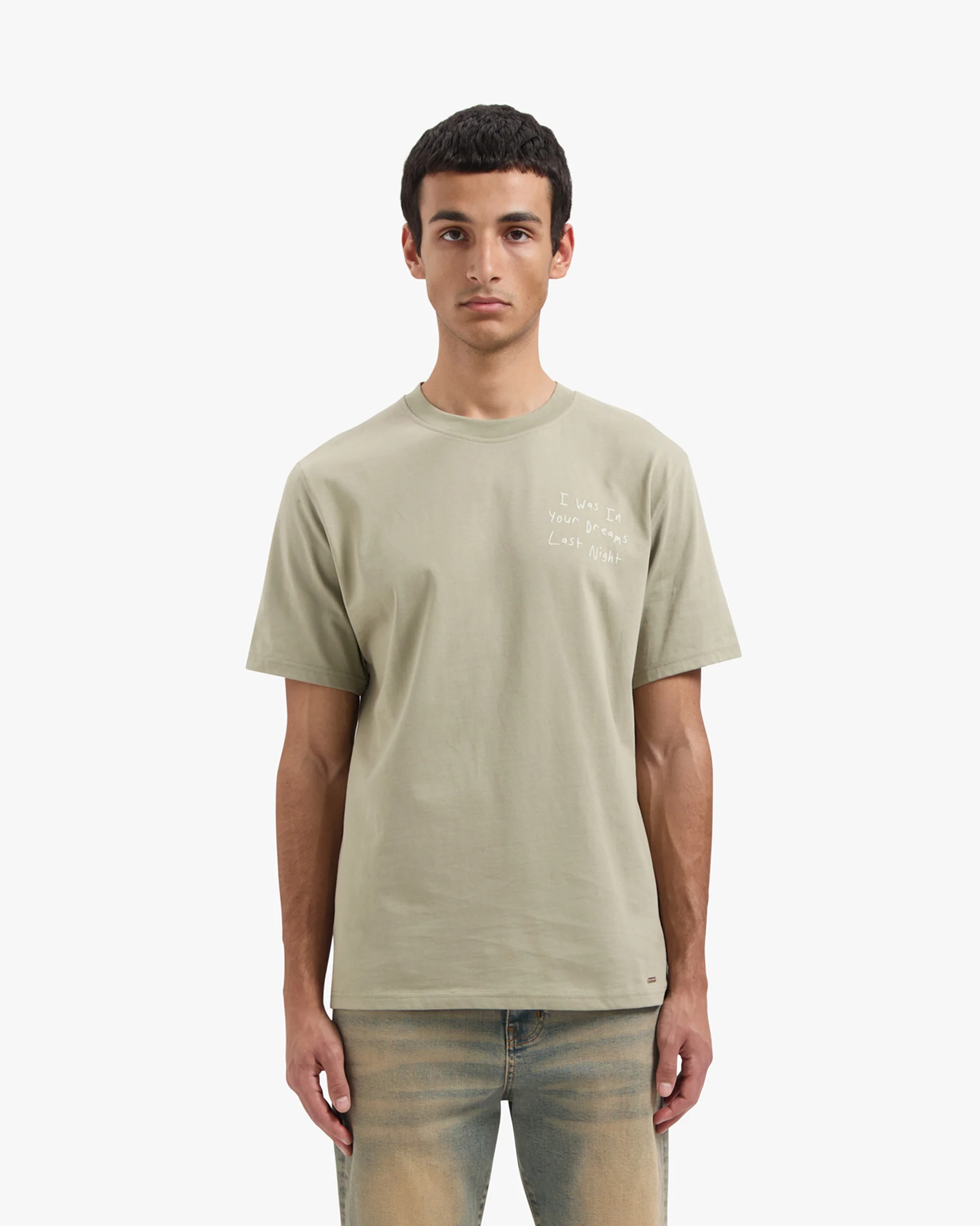 CROYEZ IN YOUR DREAMS T-SHIRT | DUSTY OLIVE - Image 3