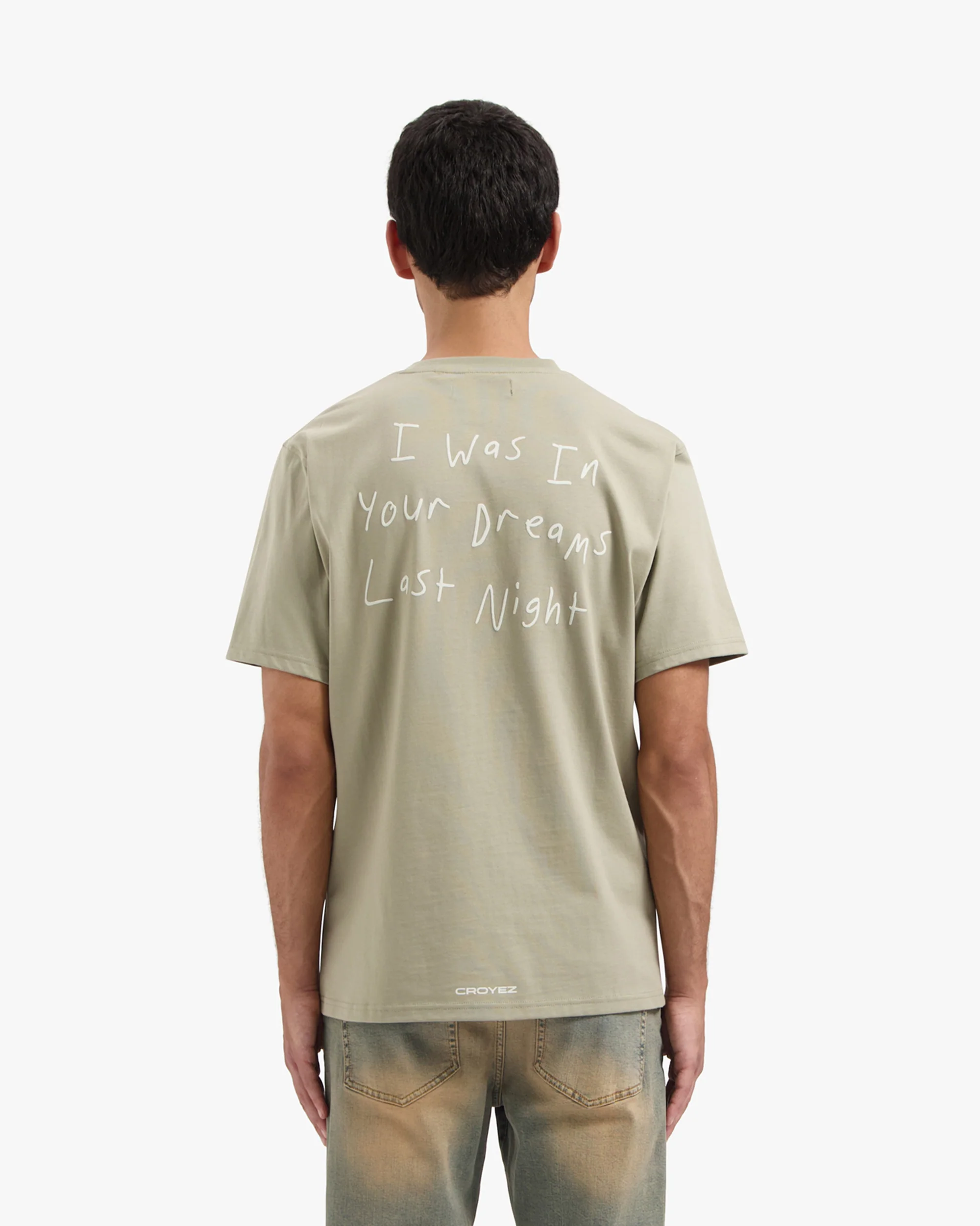 CROYEZ IN YOUR DREAMS T-SHIRT | DUSTY OLIVE - Image 4