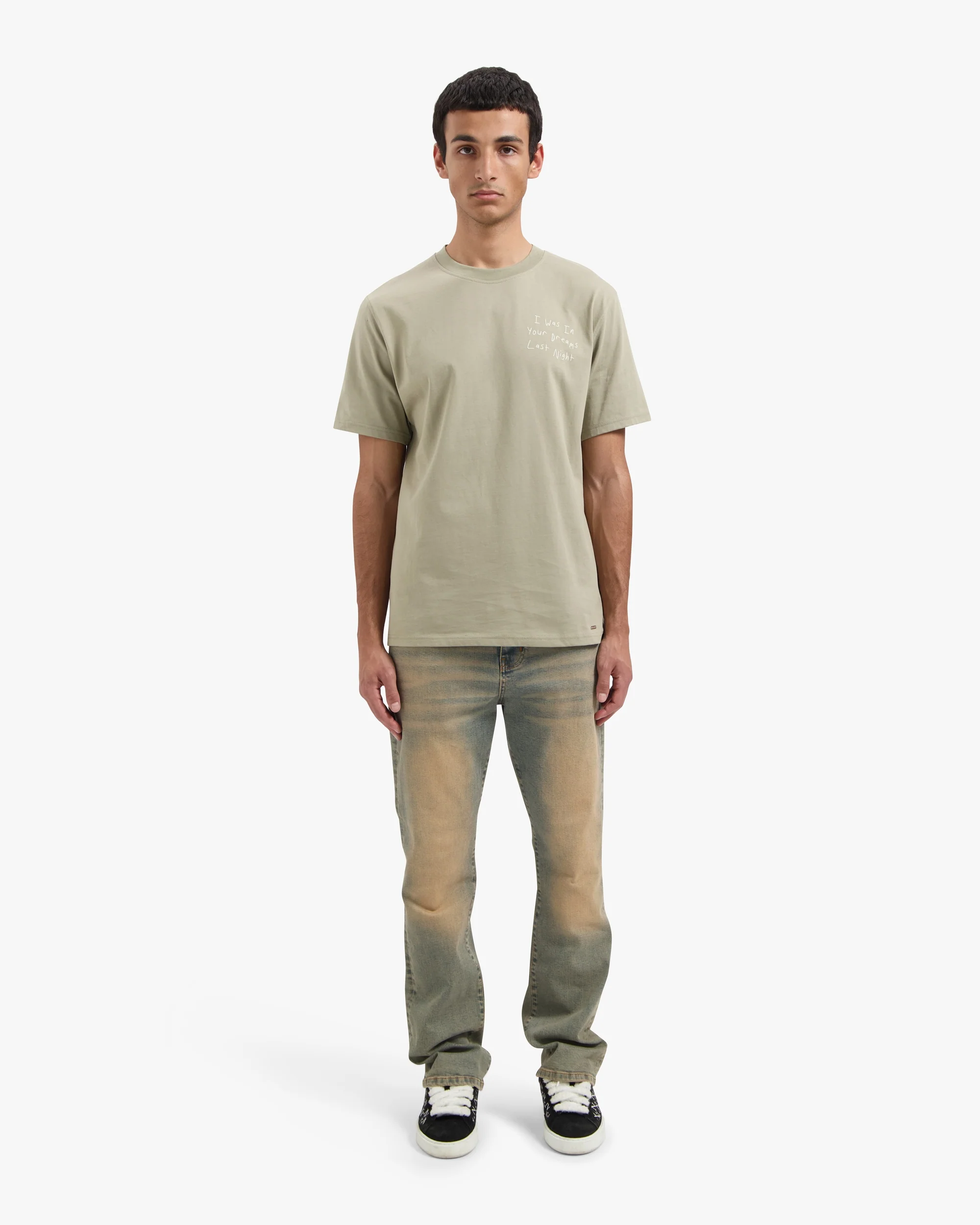 CROYEZ IN YOUR DREAMS T-SHIRT | DUSTY OLIVE - Image 5