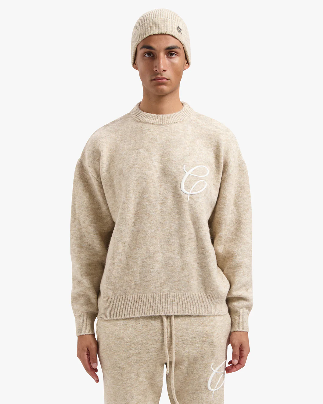 CROYEZ INITIAL BEANIE | CREAM - Image 3