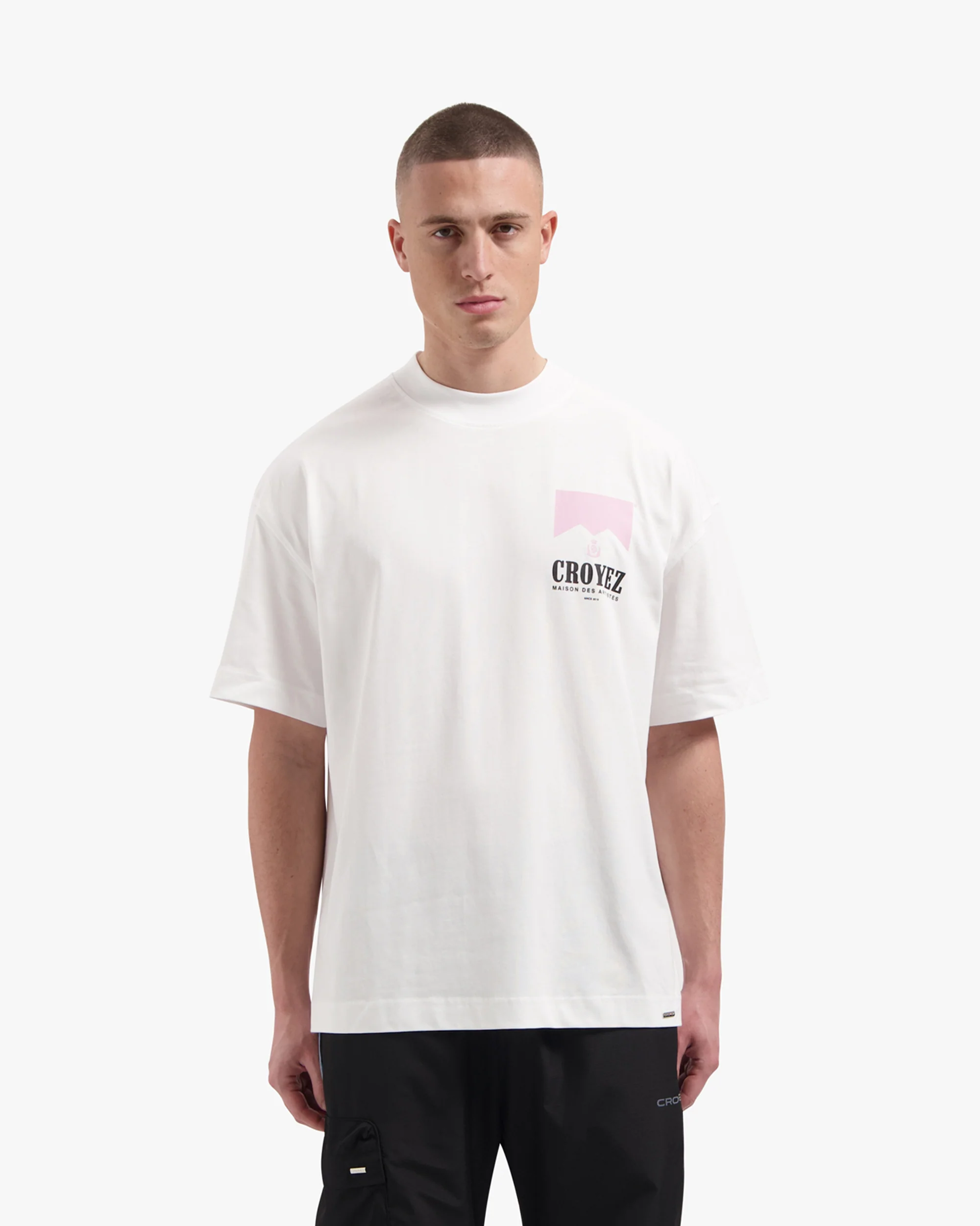 Croyez Maison Fumes T-Shirt | White - Image 3