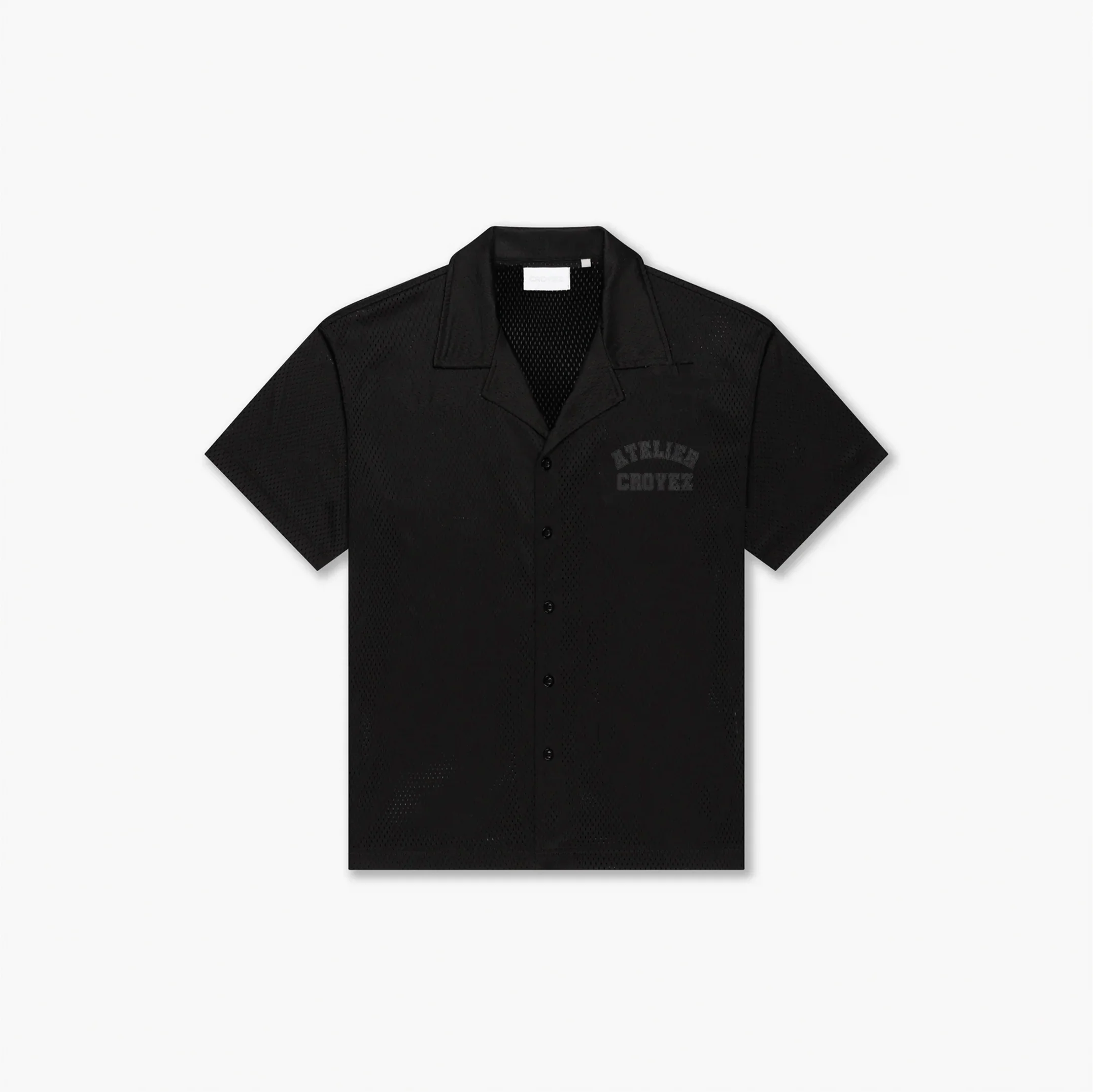 Croyez Mesh Atelier Shirt | Black