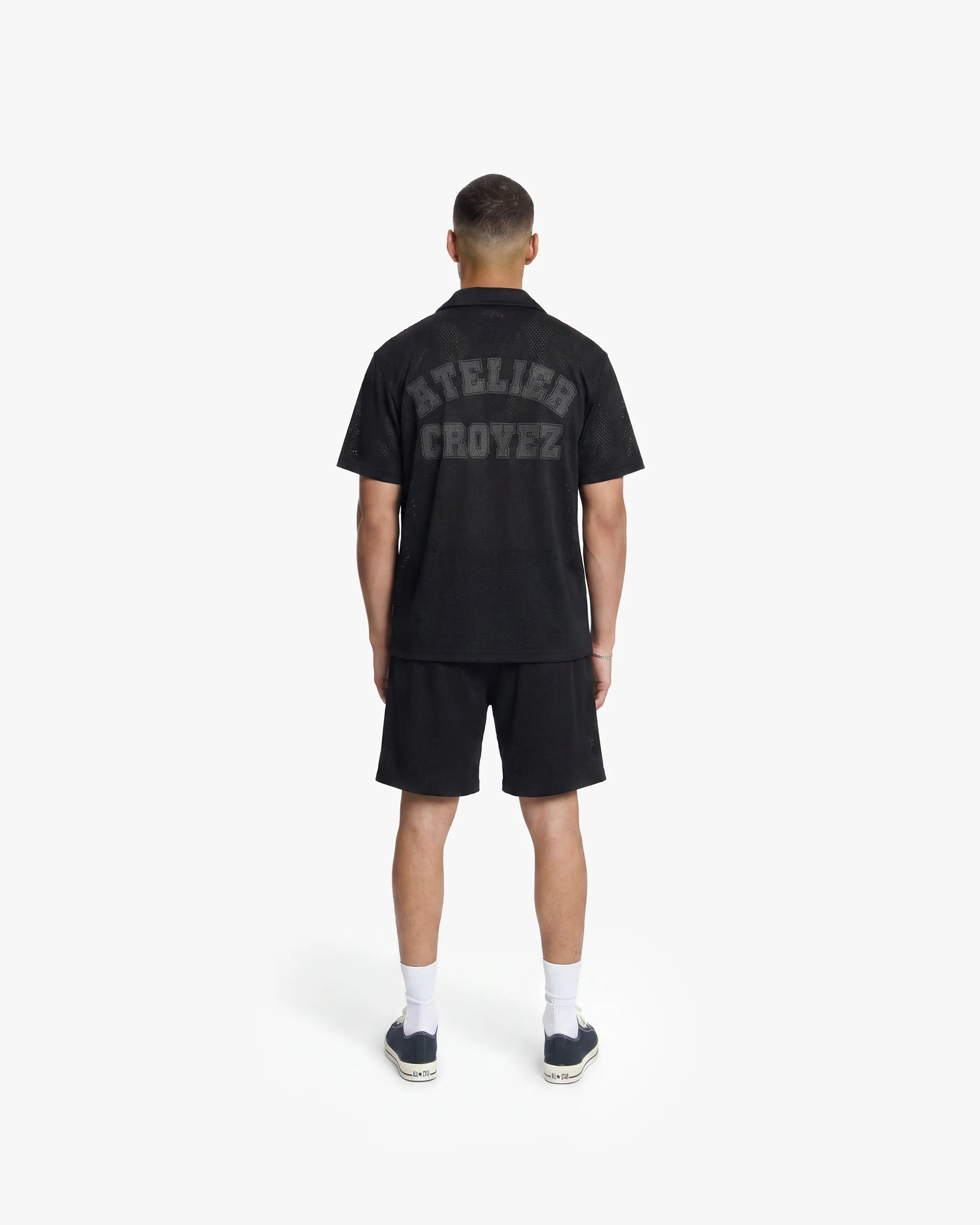 Croyez Mesh Atelier Shirt | Black - Image 6
