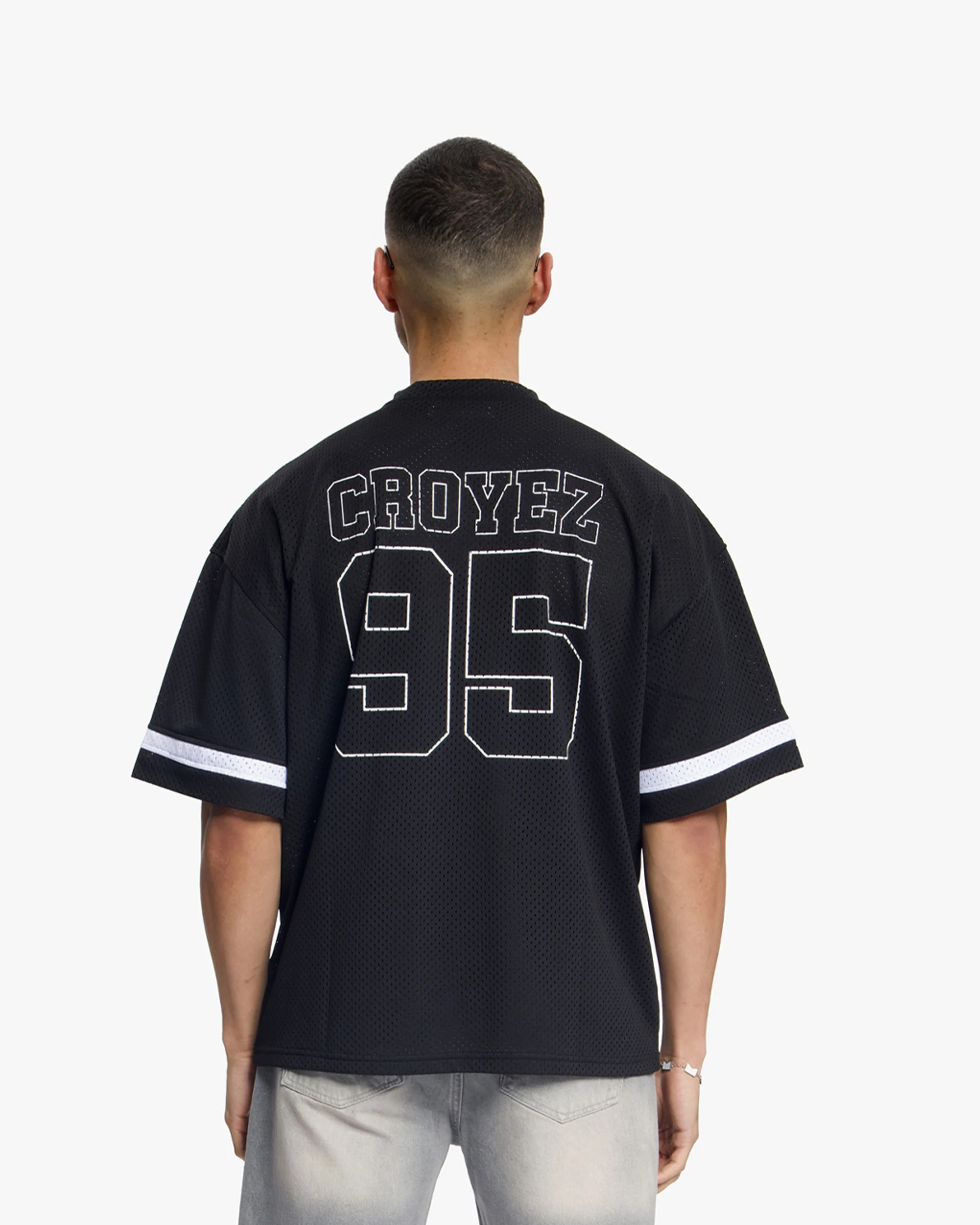 Croyez Mesh Jersey | Black - Image 4