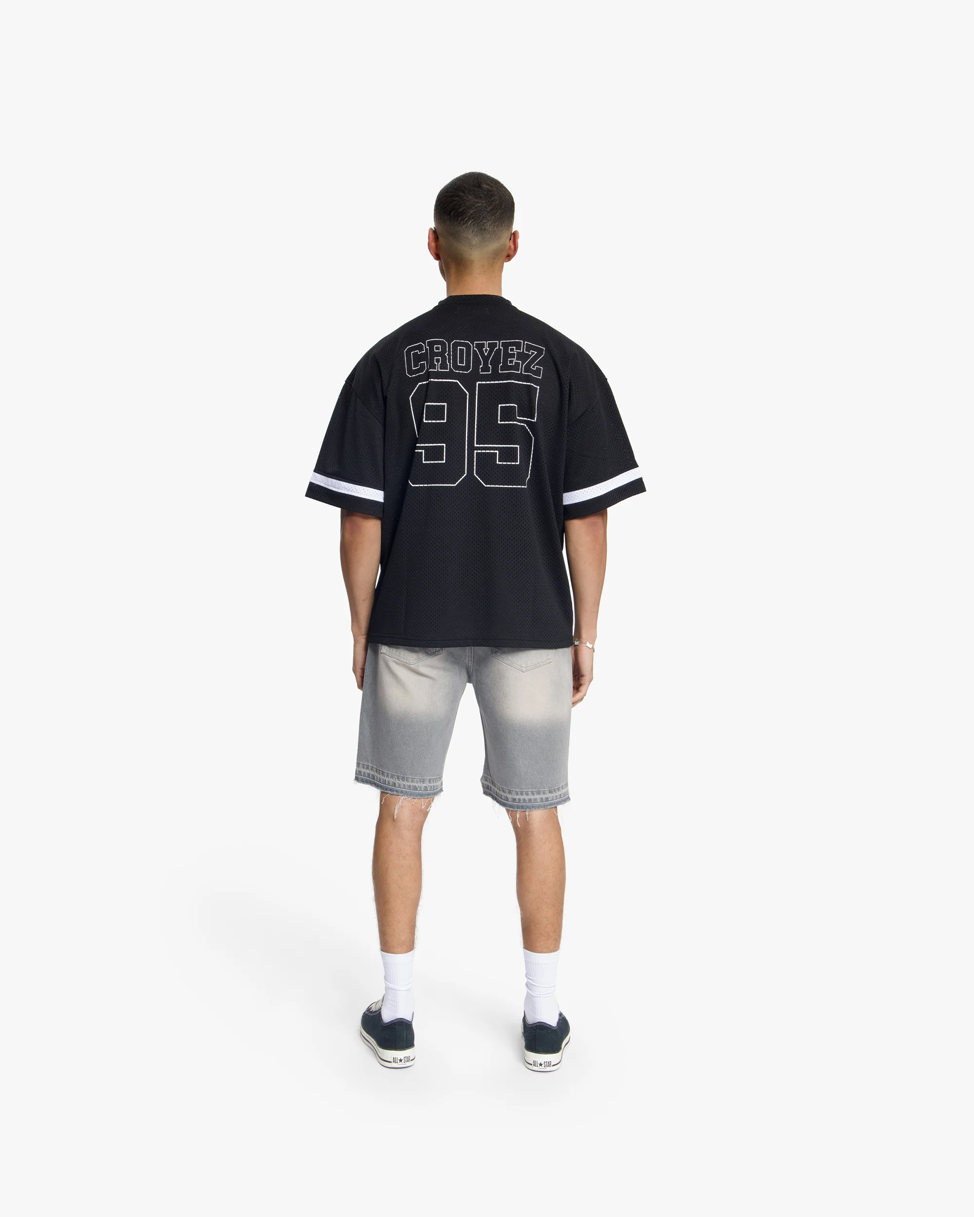 Croyez Mesh Jersey | Black - Image 6