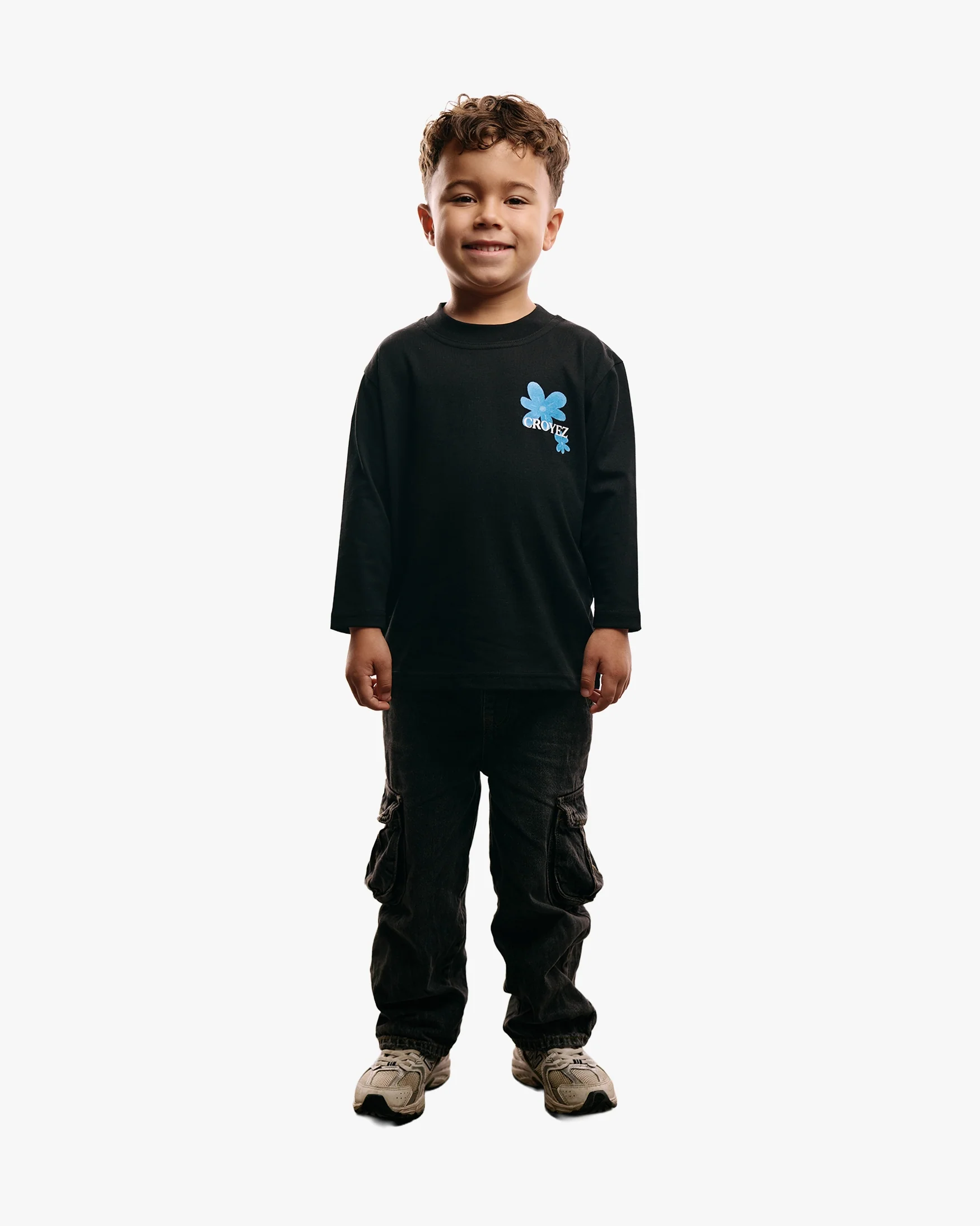 Croyez Mini Botanique Longsleeve | Black - Image 3