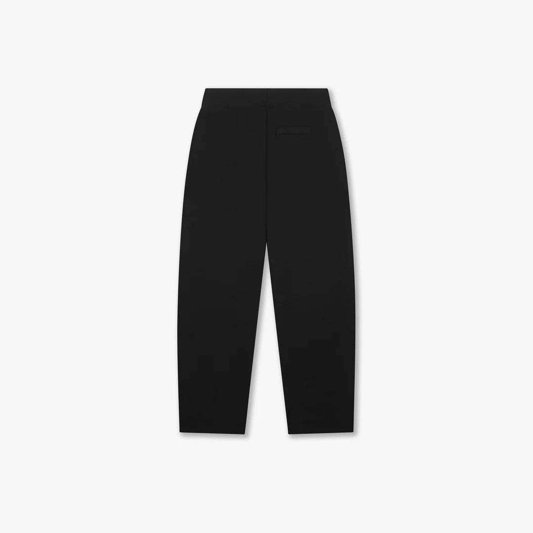CROYEZ MINI ESSENCE KNIT STRAIGHT PANTS | BLACK - Image 2