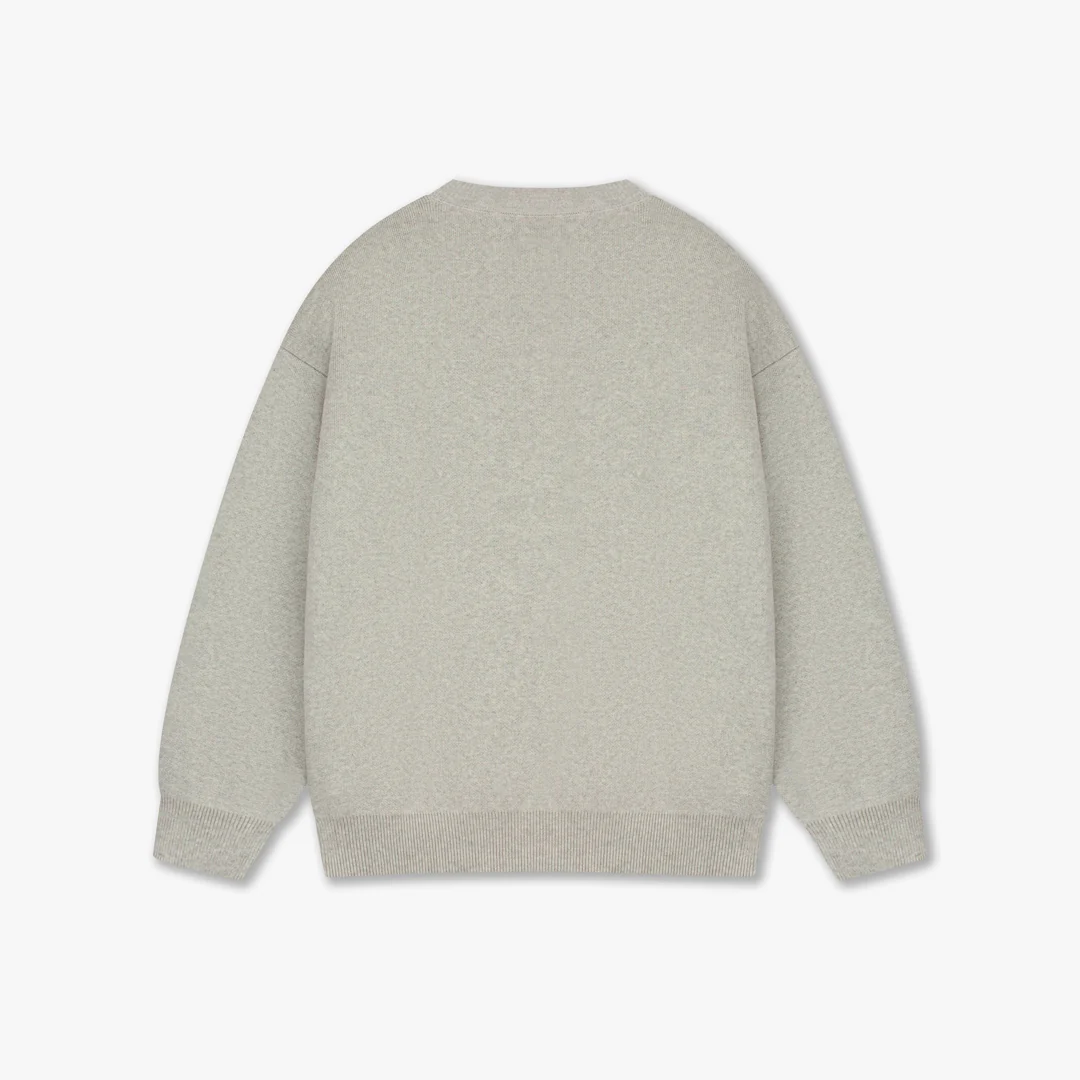 CROYEZ MINI ESSENCE KNIT SWEATER | GREY - Image 2