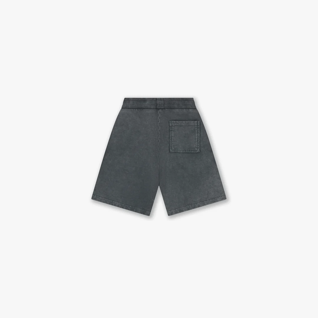Croyez Mini Fraternité Shorts | Acid Wash/White - Image 2