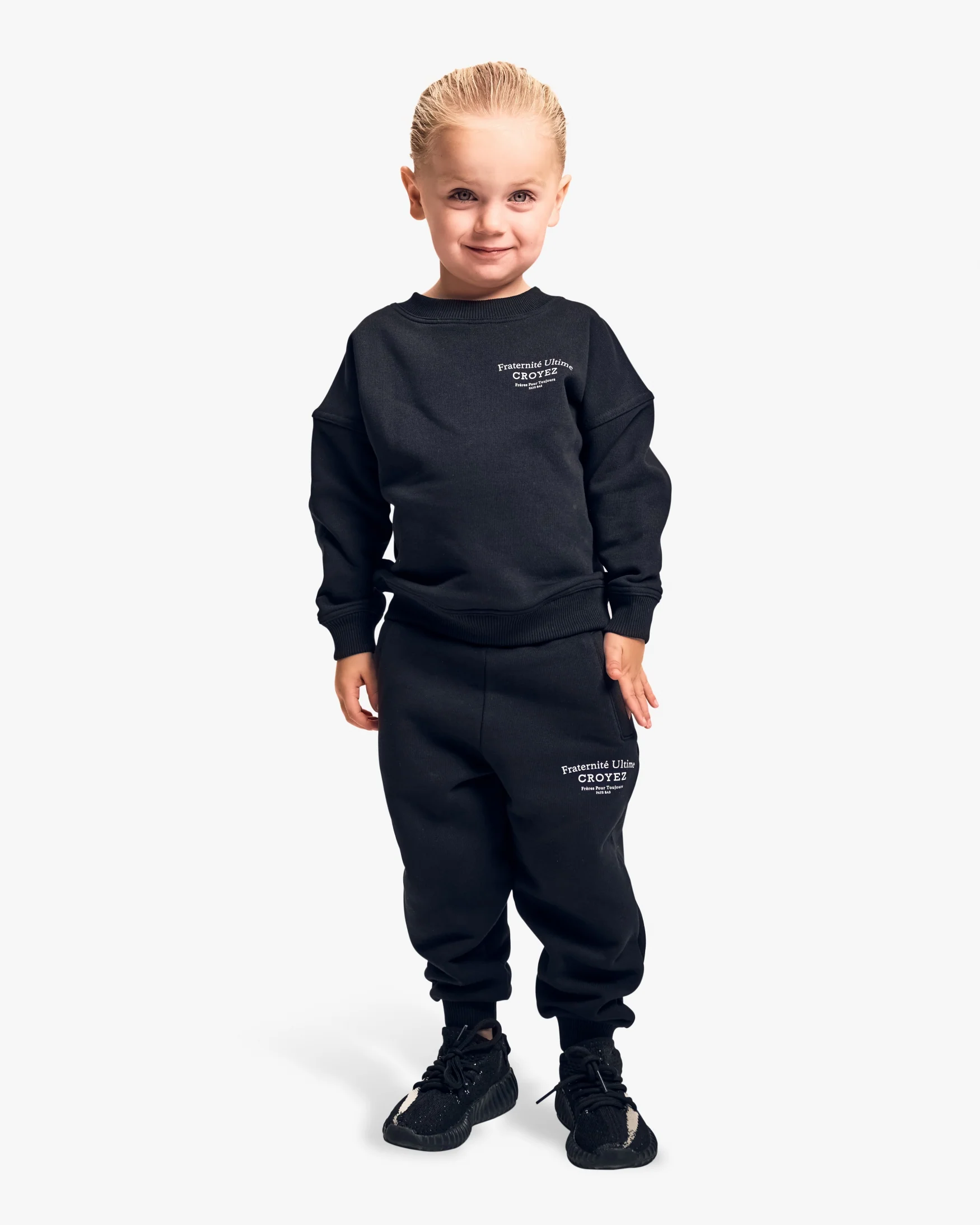 CROYEZ MINI FRATERNITÉ SWEATER | BLACK - Image 3