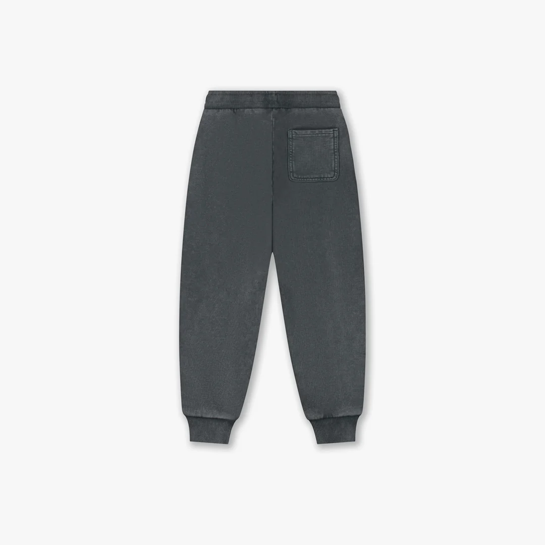 Croyez Mini Fraternité Sweatpants | Acid Wash/White - Image 2