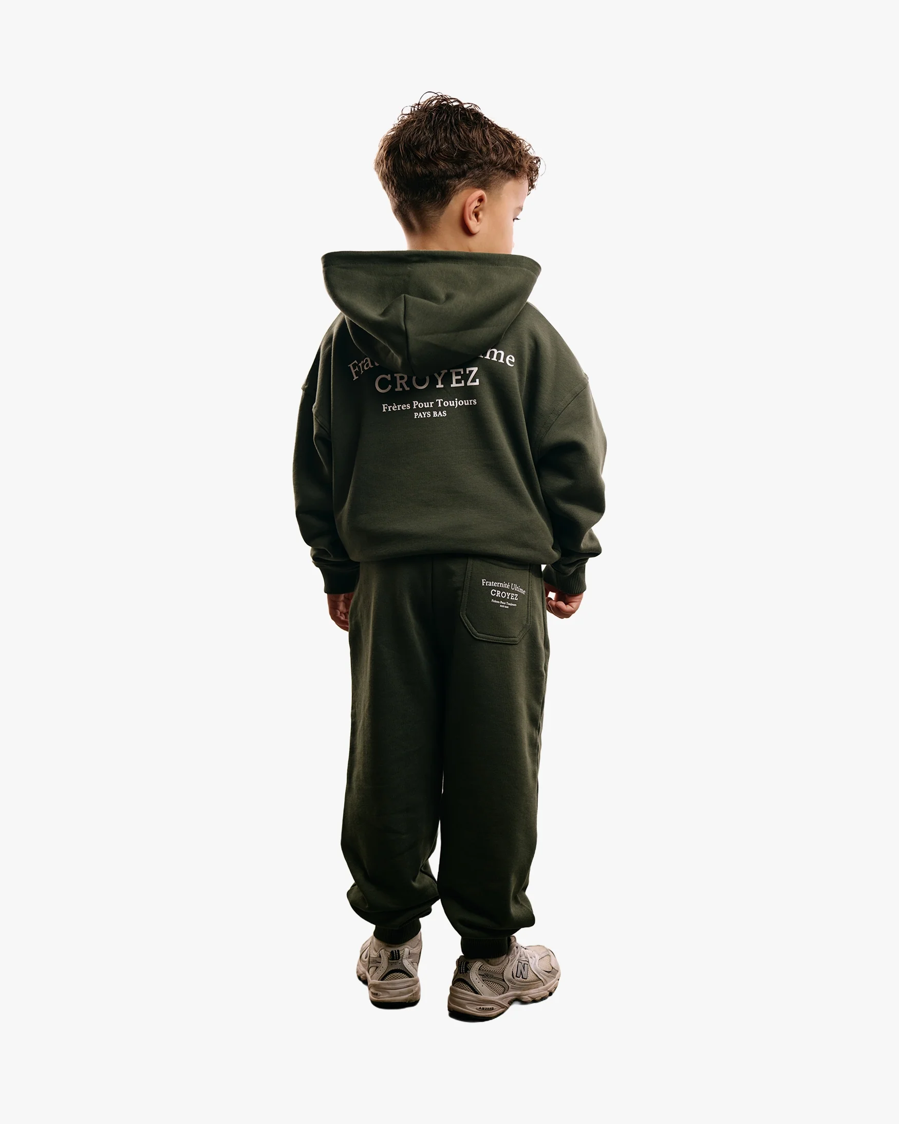 CROYEZ MINI FRATERNITÉ SWEATPANTS | DARK GREEN - Image 4
