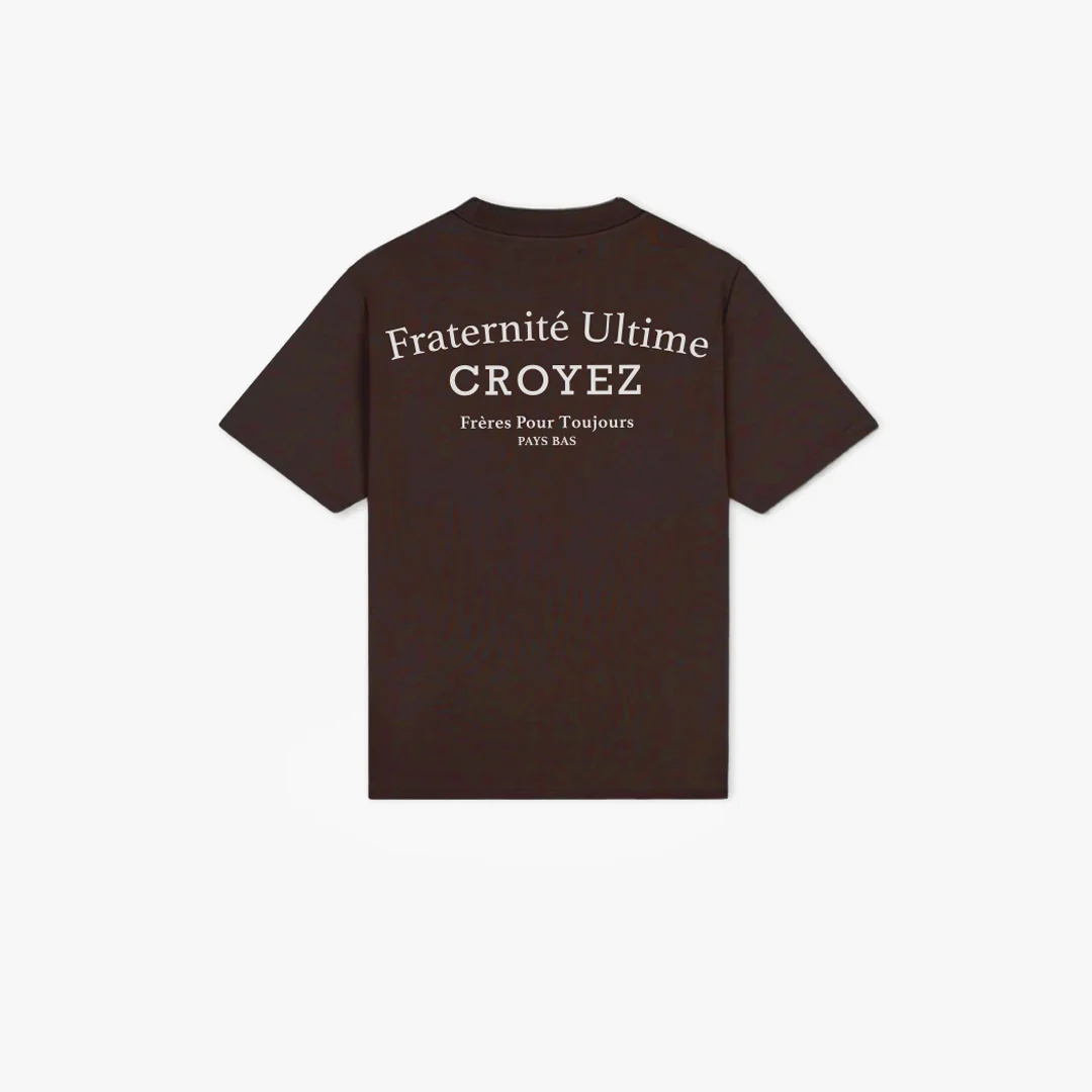 CROYEZ MINI FRATERNITÉ T-SHIRT | BROWN - Image 2