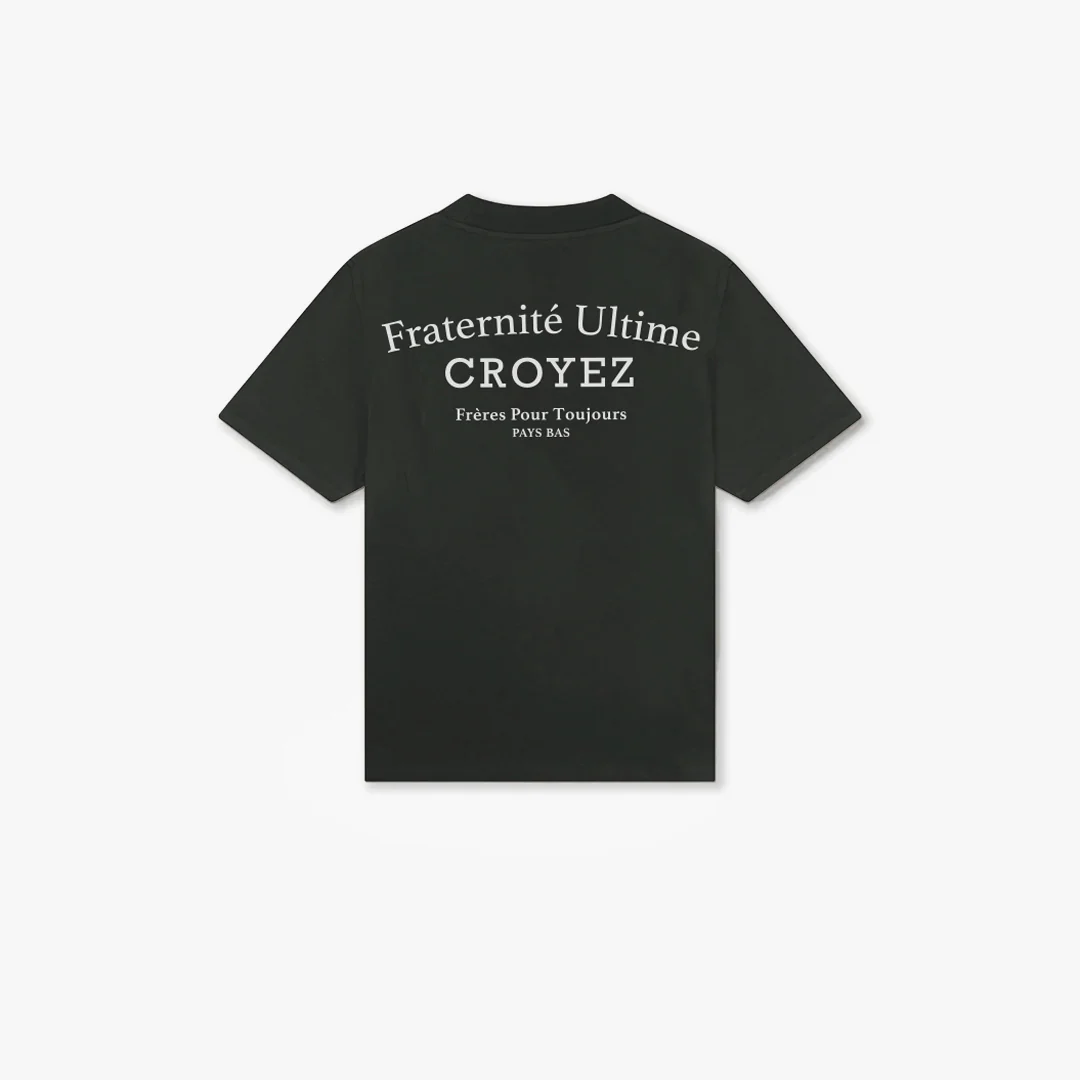 CROYEZ MINI FRATERNITÉ T-SHIRT | DARK GREEN - Image 2
