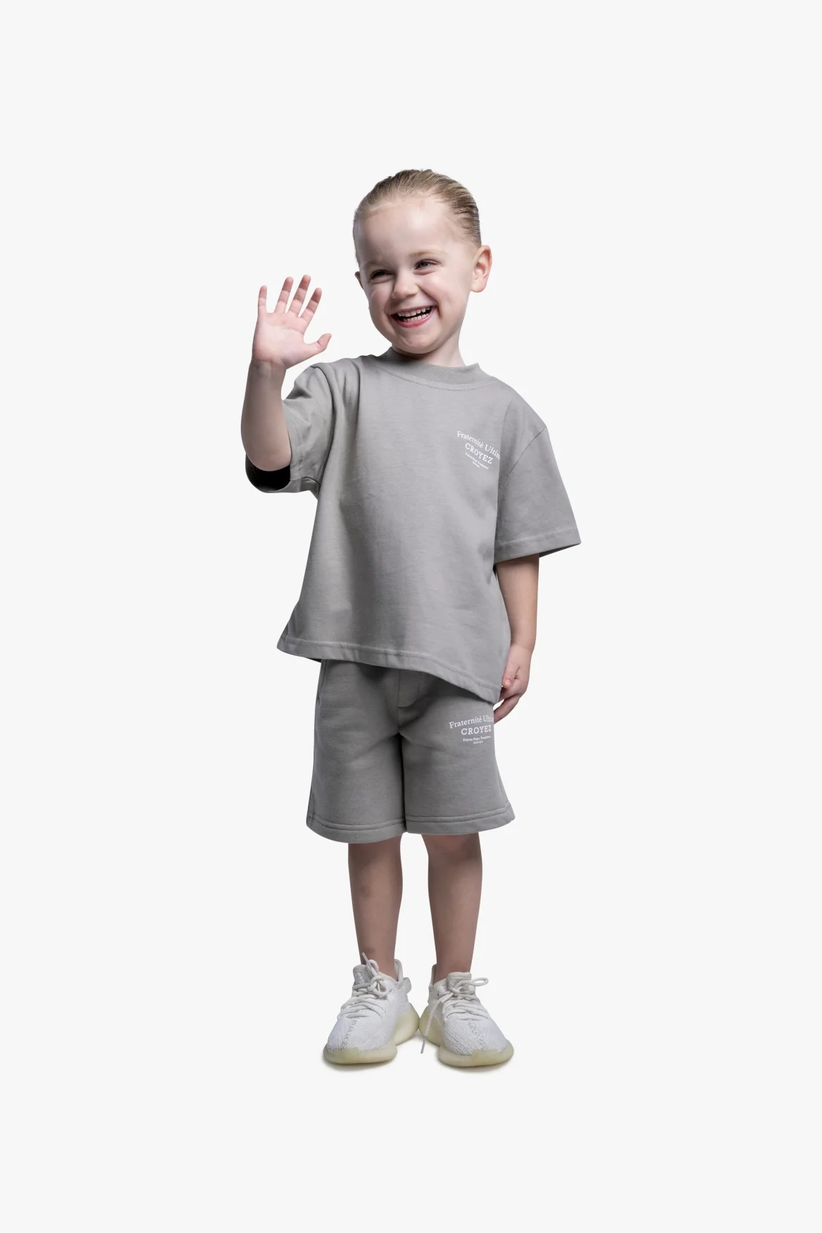 CROYEZ MINI FRATERNITÉ T-SHIRT | VINTAGE GREY - Image 3