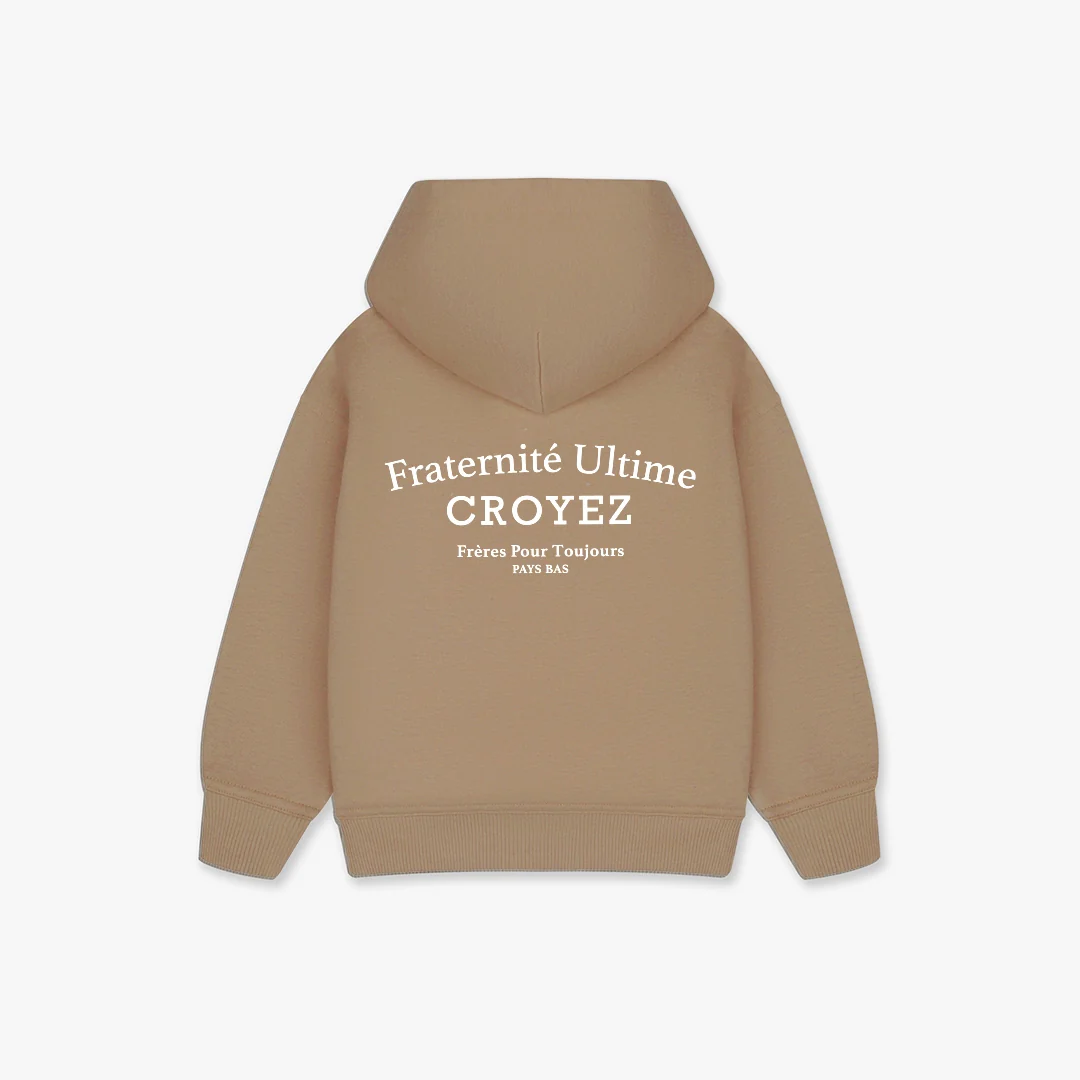 CROYEZ MINI FRATERNITÉ ZIP-HOODIE | DUSTY OLIVE - Image 2