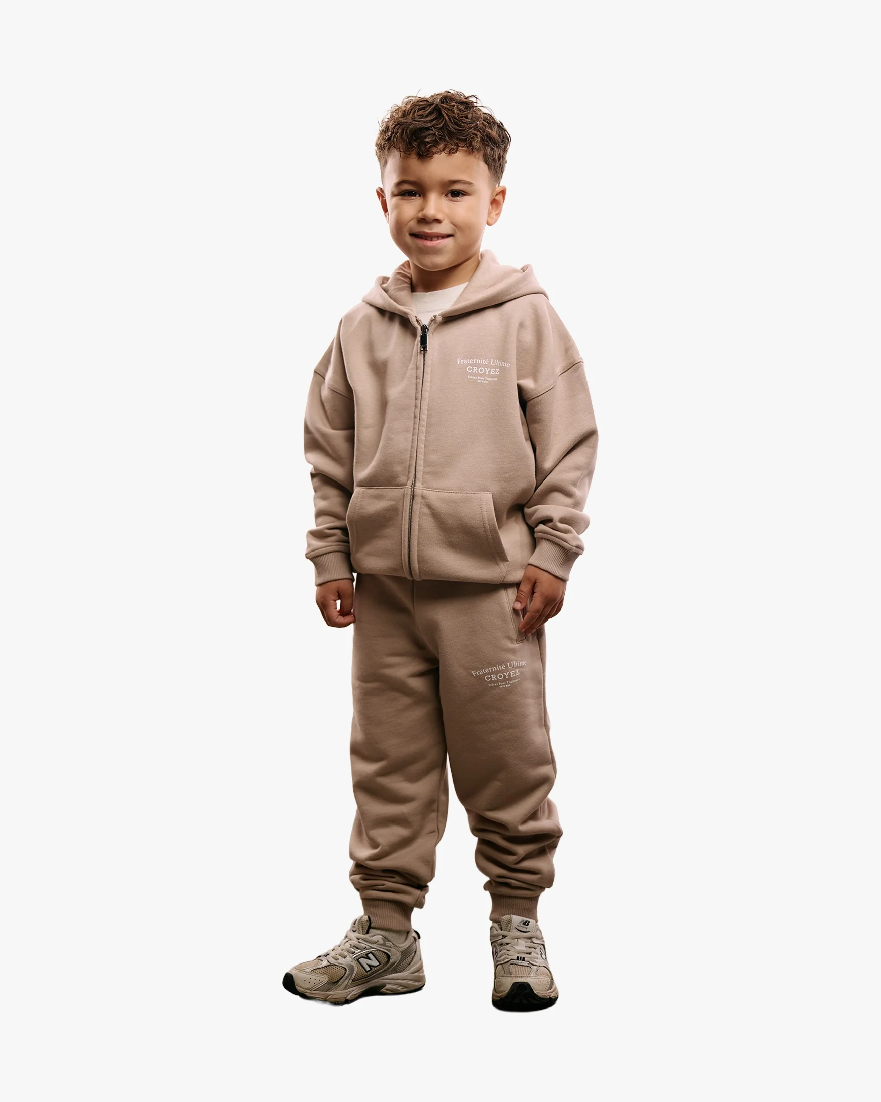 CROYEZ MINI FRATERNITÉ ZIP-HOODIE | SAND - Image 3