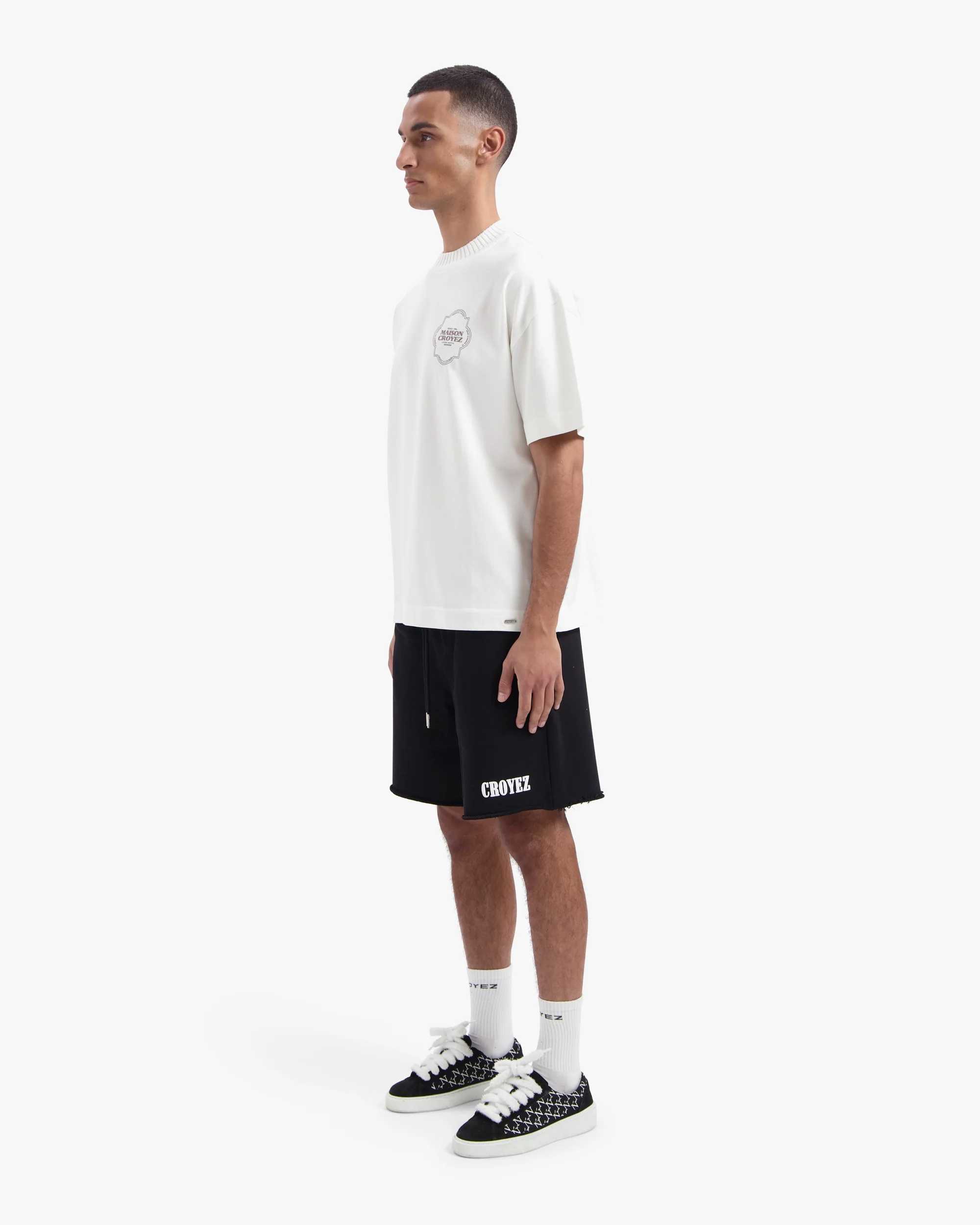CROYEZ MOROCCAN T-SHIRT | OFF-WHITE/BROWN - Image 7